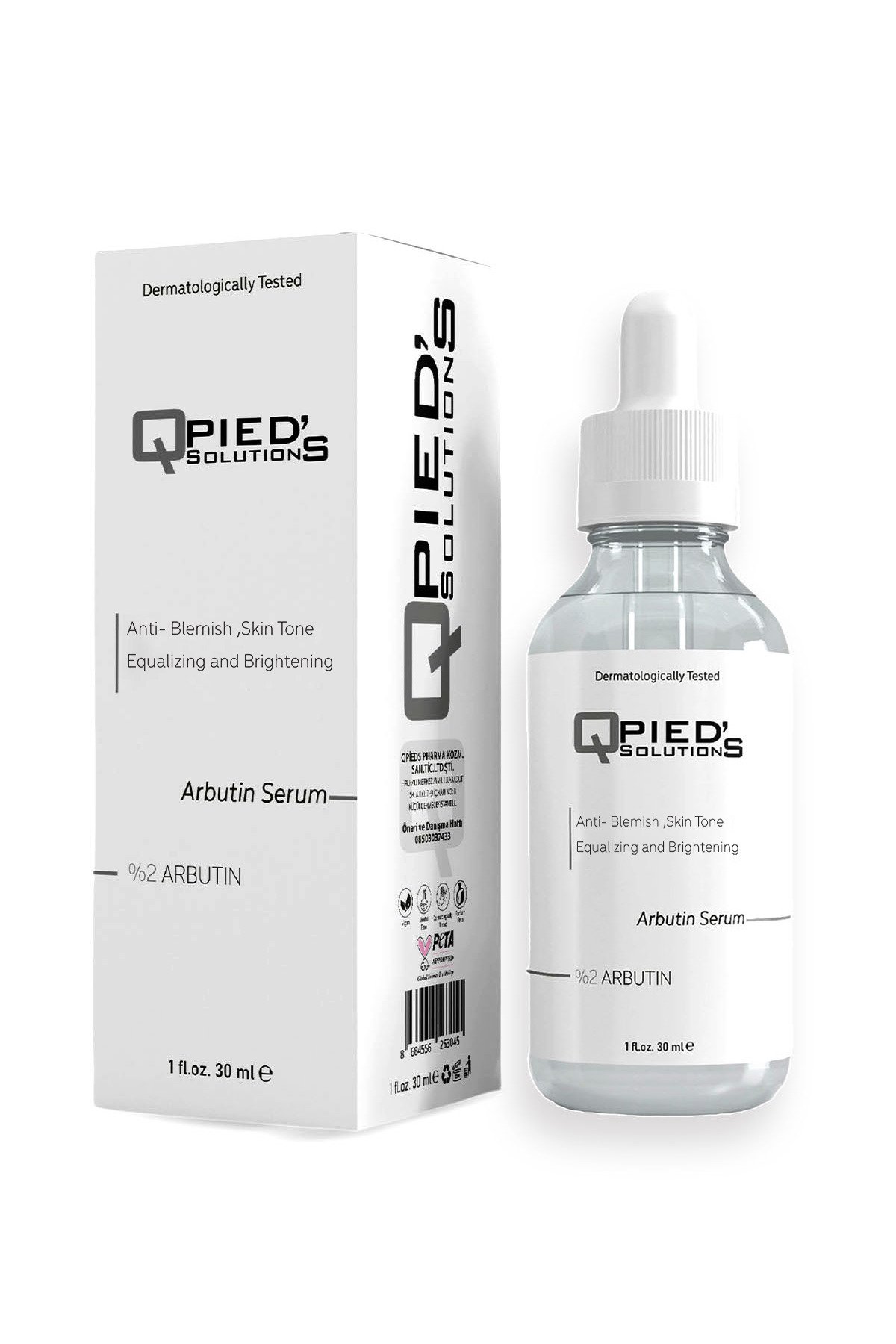 Leke Karşıtı Cilt Tonu Eşitleyici Arbutin Cilt Serumu 30 ml (ALPHA ARBUTİN)