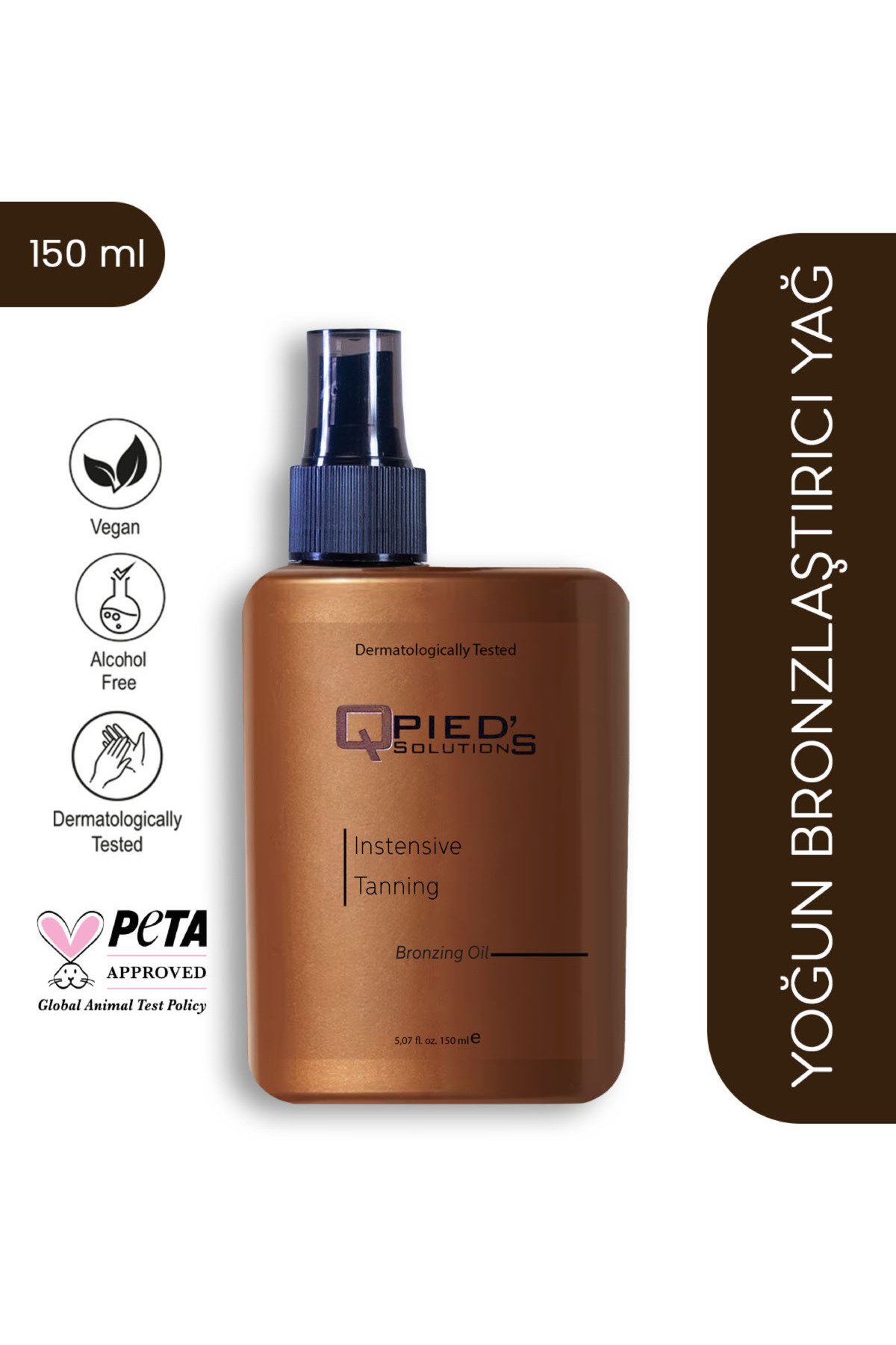 Yoğun Bronzlaştırıcı Yağ (MELİSA KOKULU) 150 ml