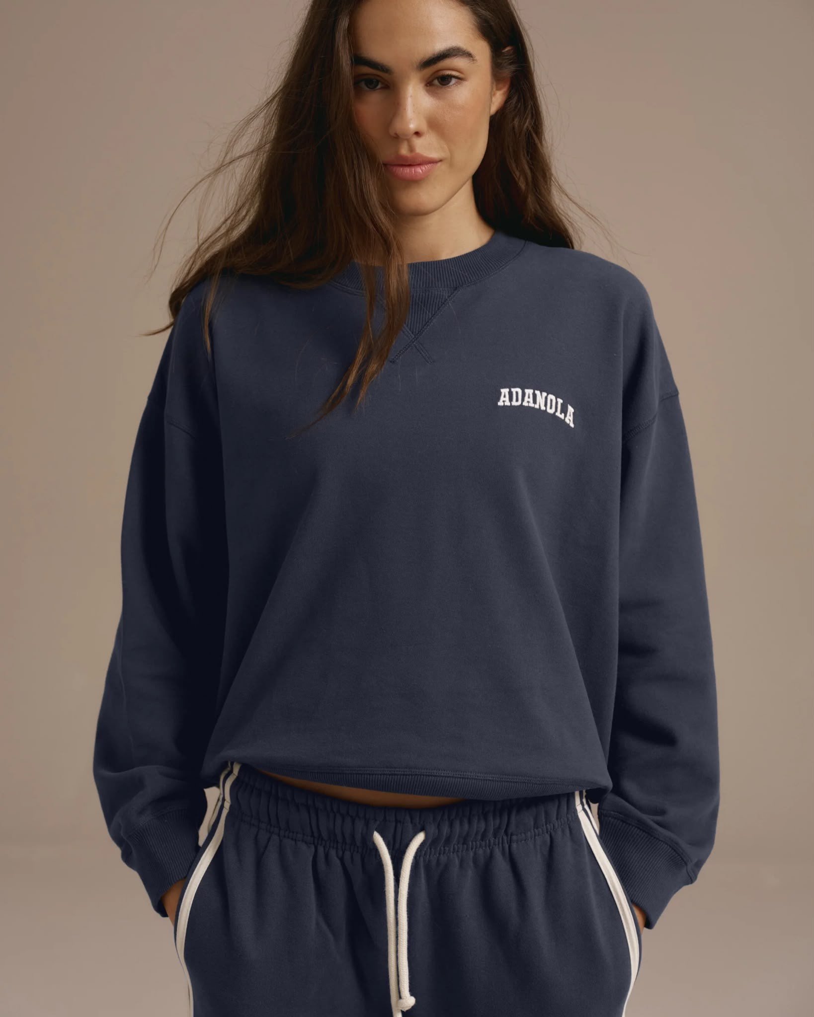 ADA Nakışlı Oversize Sweatshirt