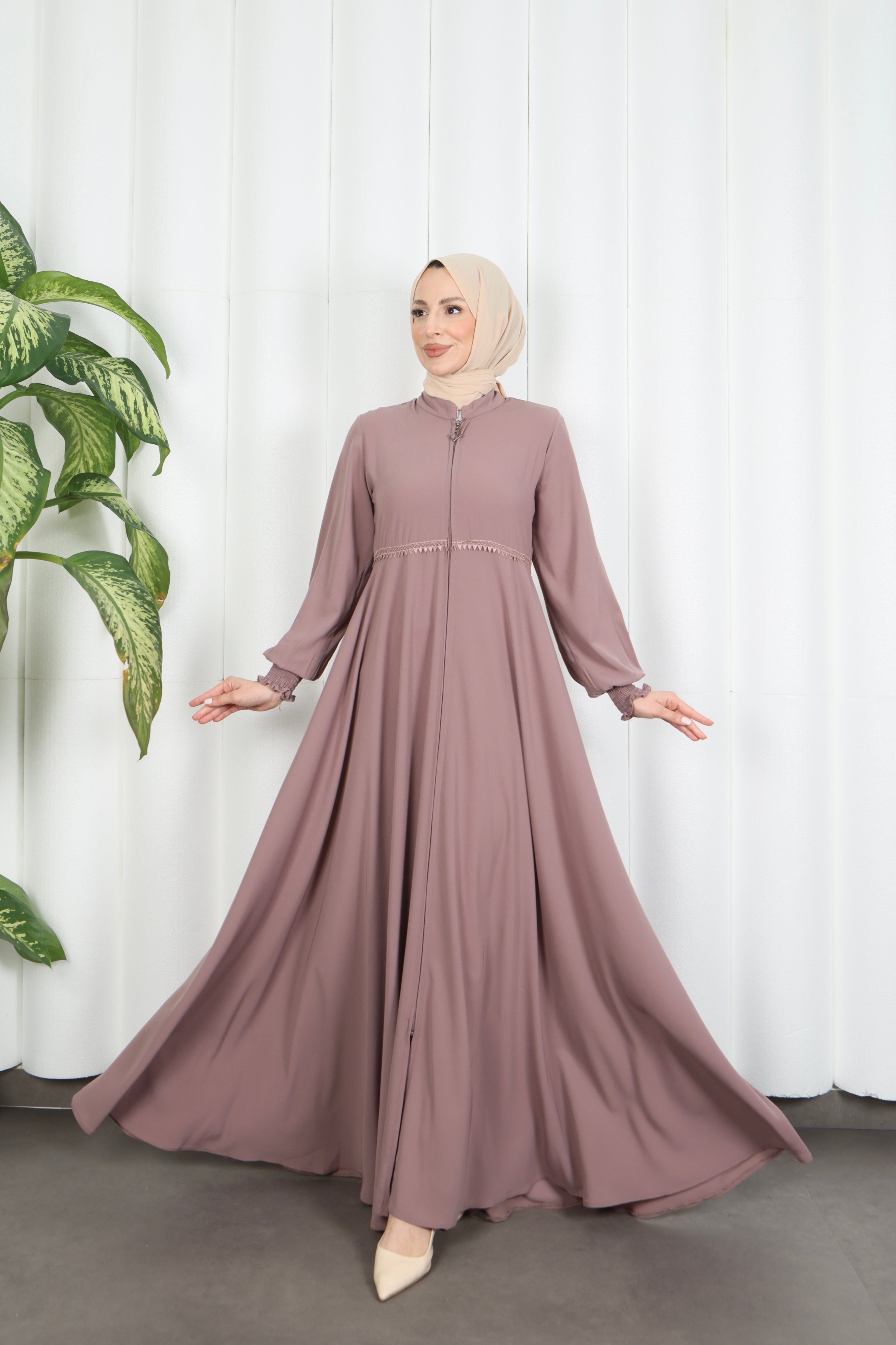  Beli Dantelli Mevlana Ferace Pudra HNT7011