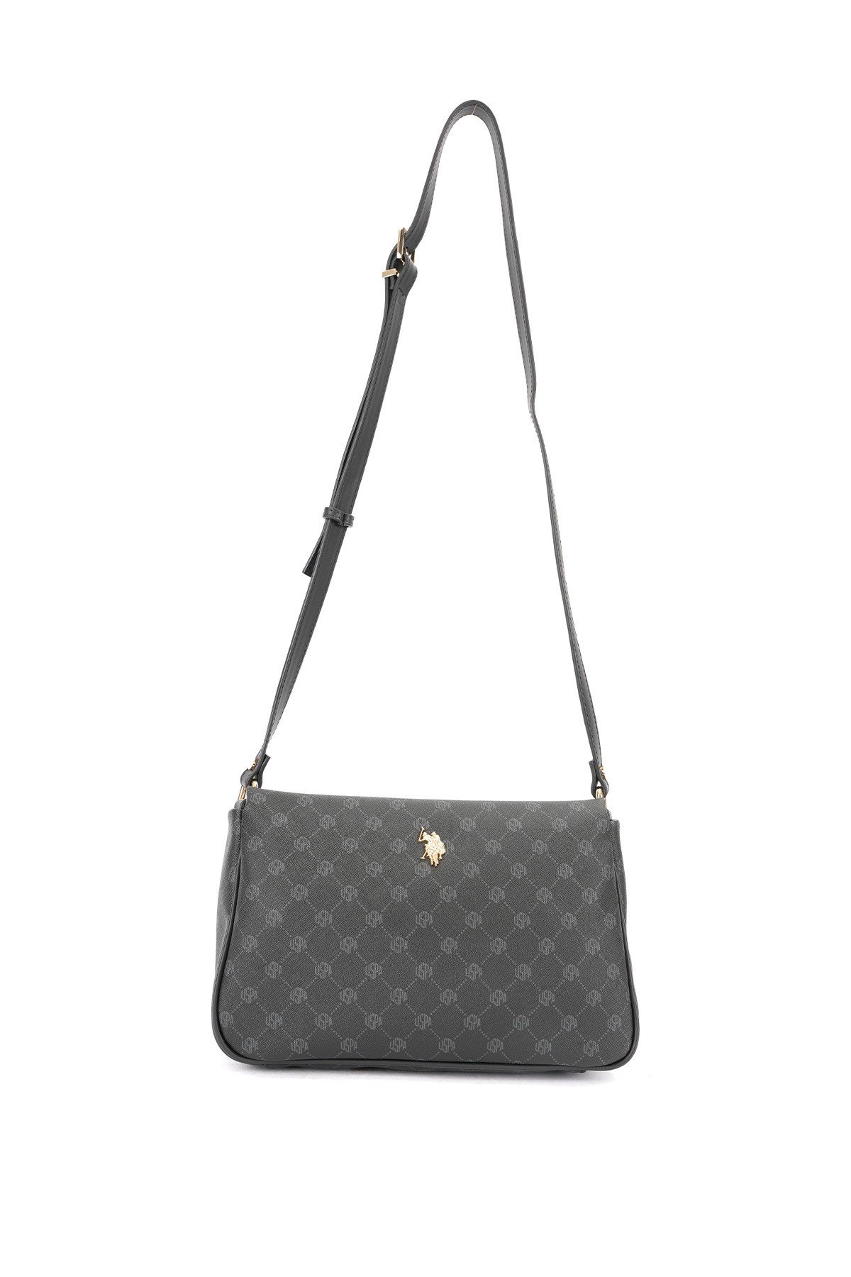 U.S. Polo Assn. Kadın Omuz ve Çapraz Çanta US26564 Siyah