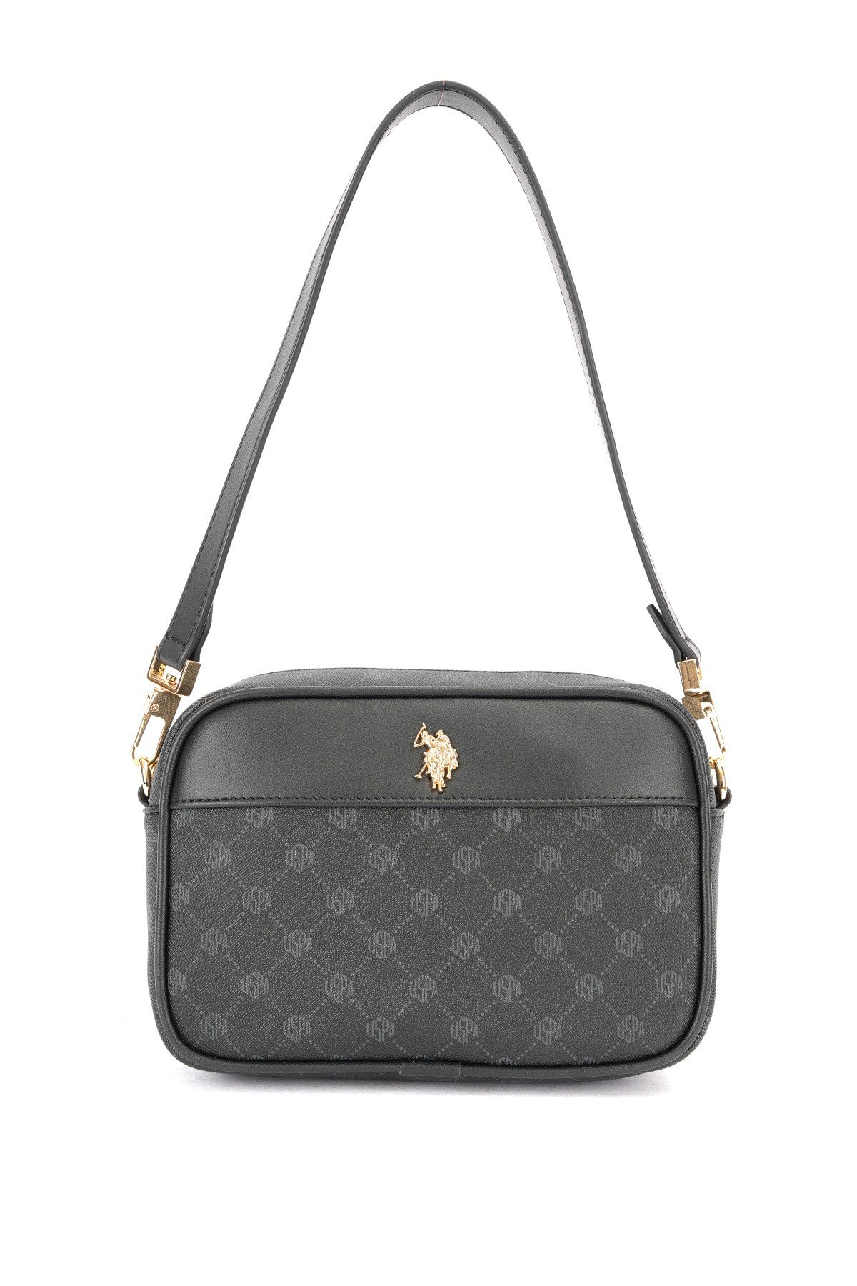 U.S. Polo Assn. Kadın Omuz ve Çapraz Çanta US26562 Siyah