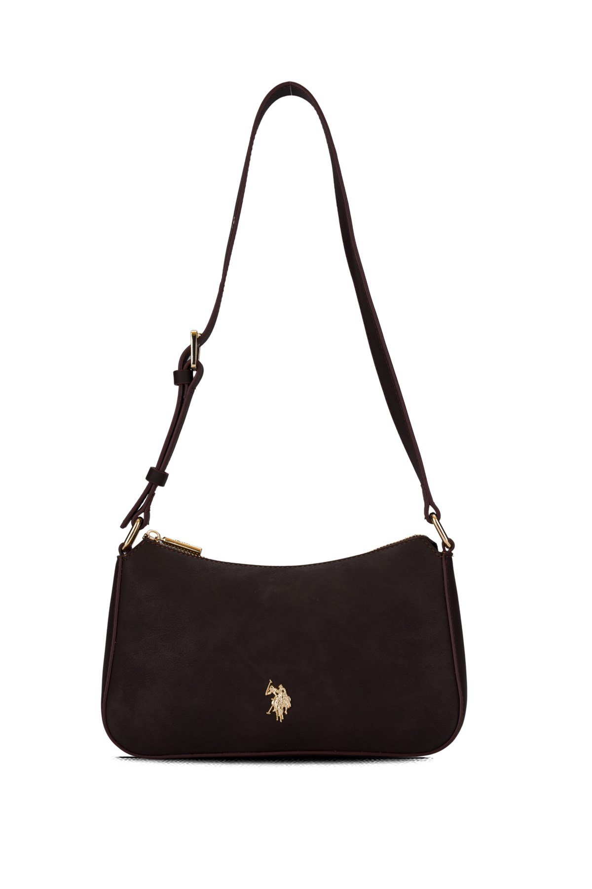 US26223 Kahve U.S. Polo Assn. Kadın Omuz Çantası