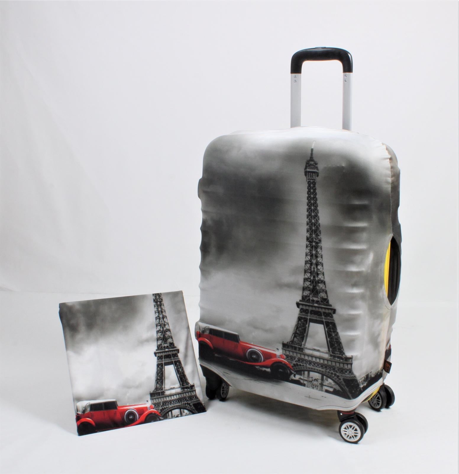 Valiz Kılıfı 03- Paris-Araba BÜYÜK ( Large )