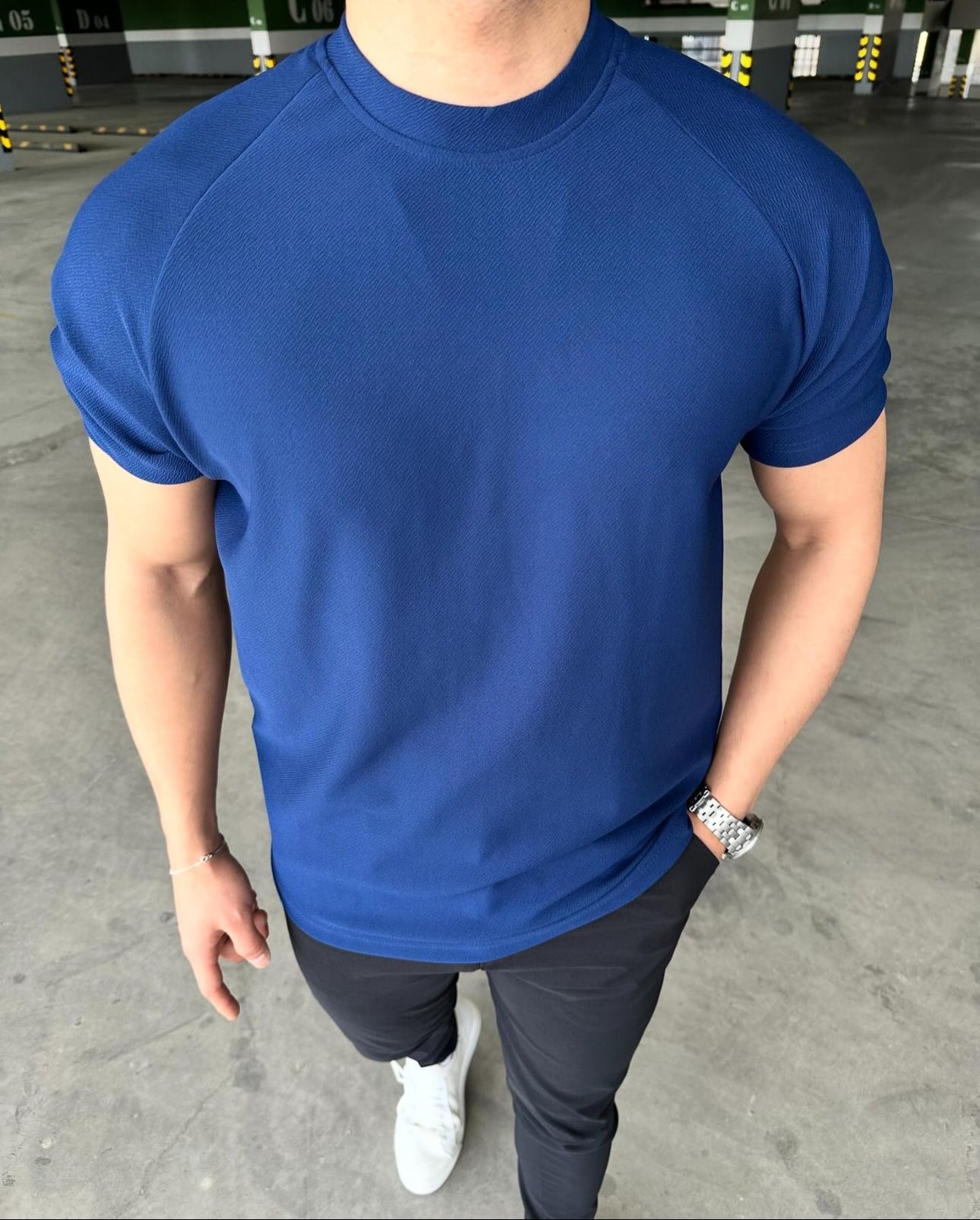 The Mass Krep Tshirt Mavi