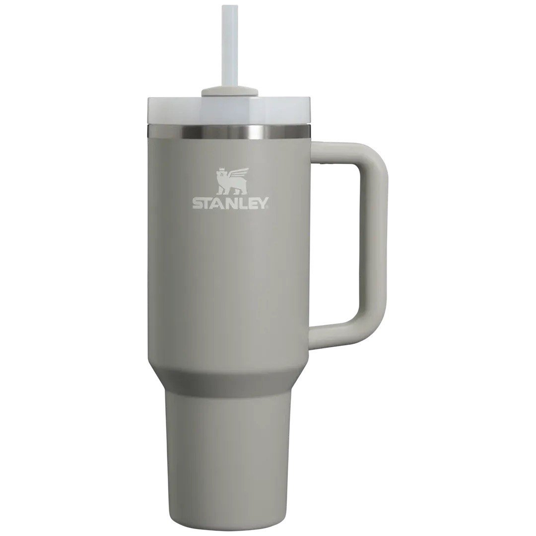 Stanley Quencher H2.O FlowState™ Tumbler Pipetli Termos | 1.18L Kül Rengi - Ash