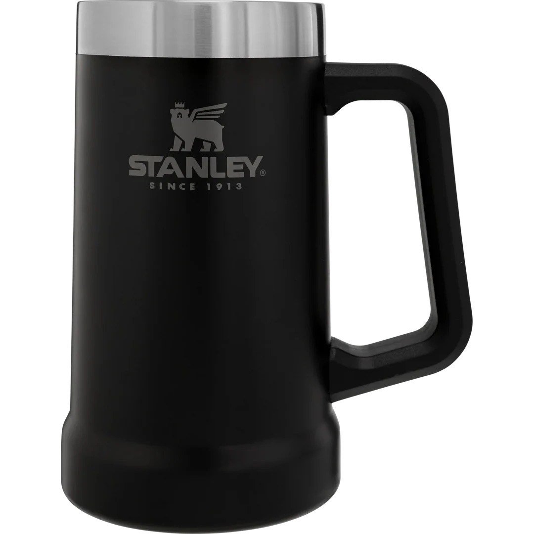 Stanley The Big Grip Beer Stein .7L / 24oz - Black 2.0