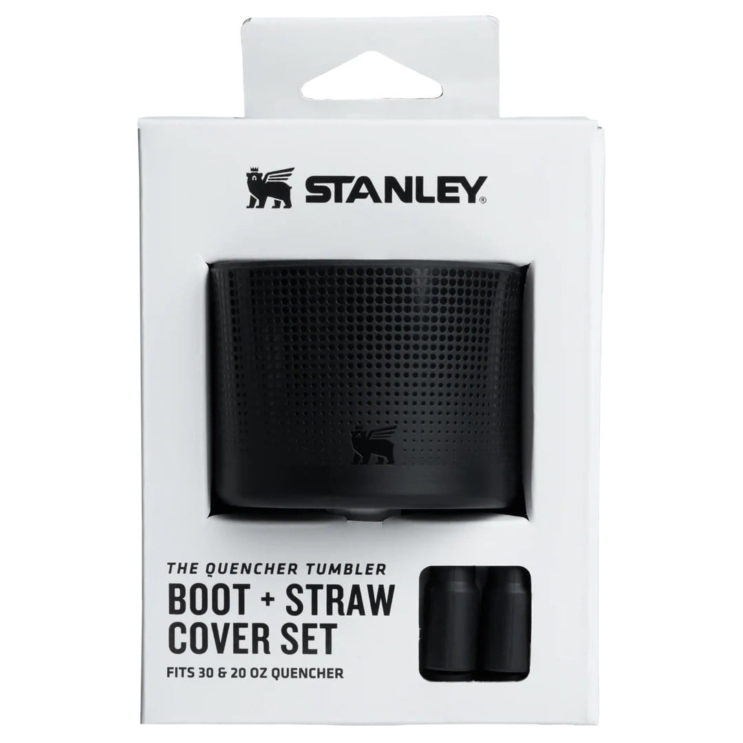 Stanley The Quencher Boot + Straw Topper 20oz / 30oz - Black