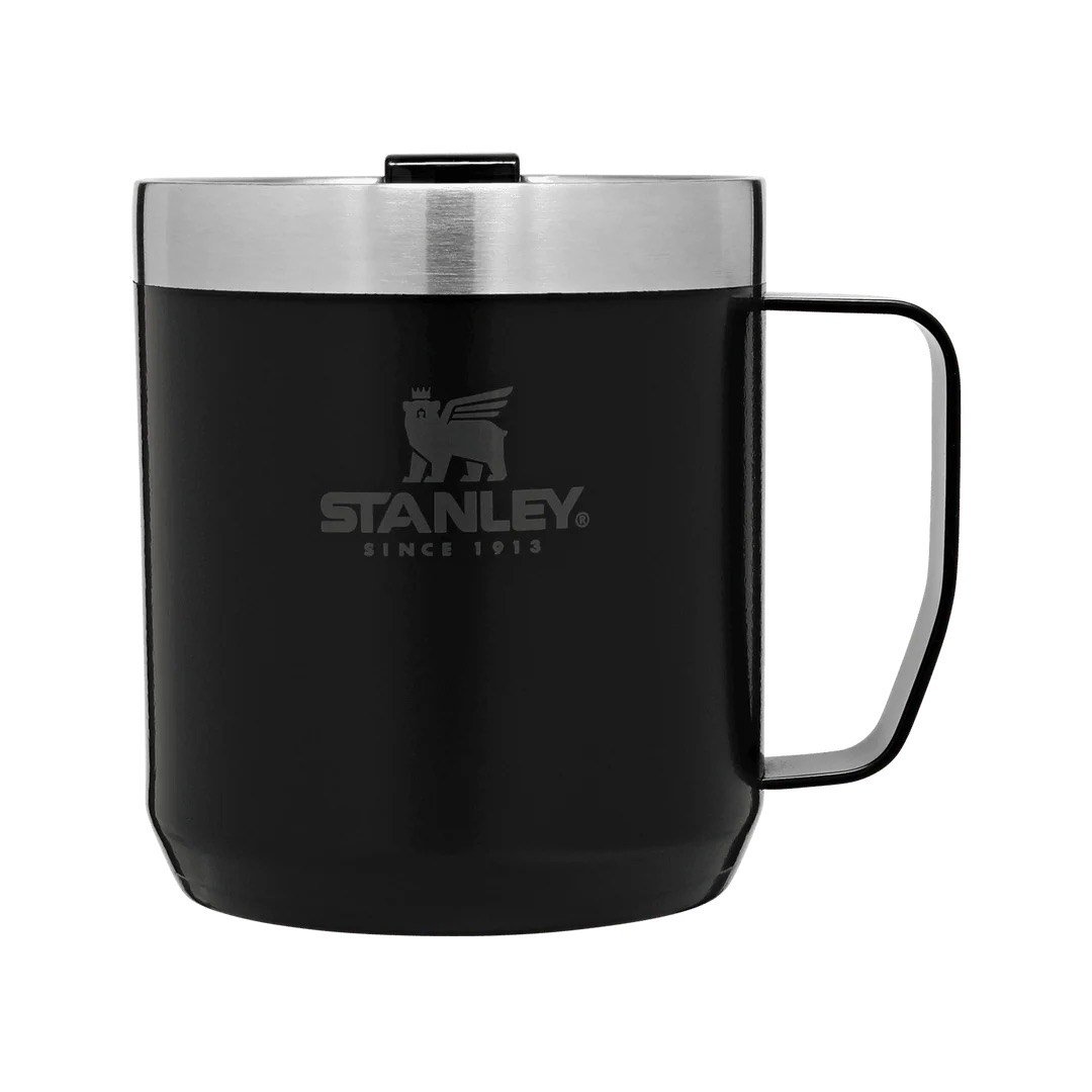 Stanley The Stay-Hot Camp Mug .35L / 12oz - Matte Black Pebble