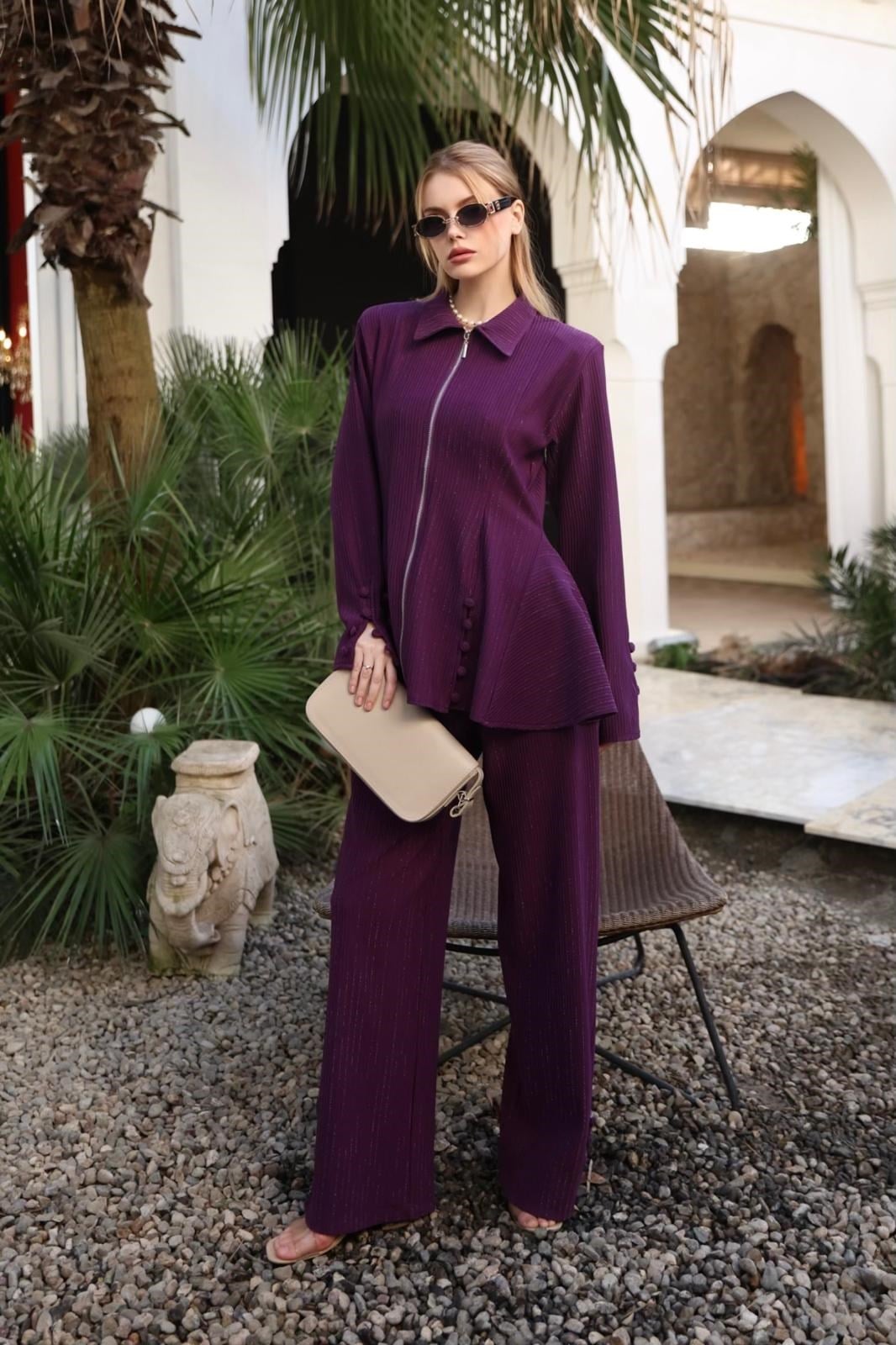 Farah Takım Mor