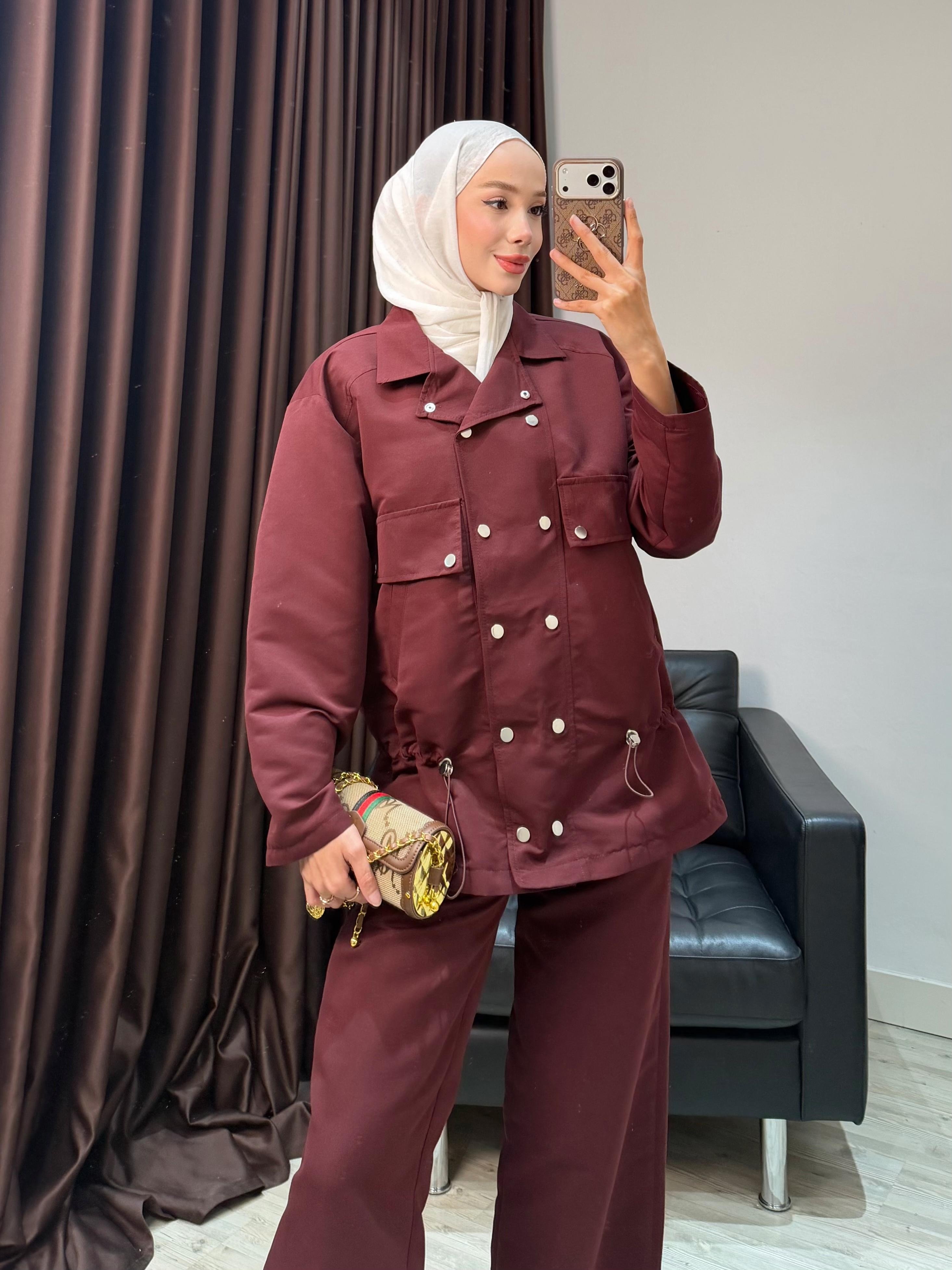 Karmen Takım Bordo
