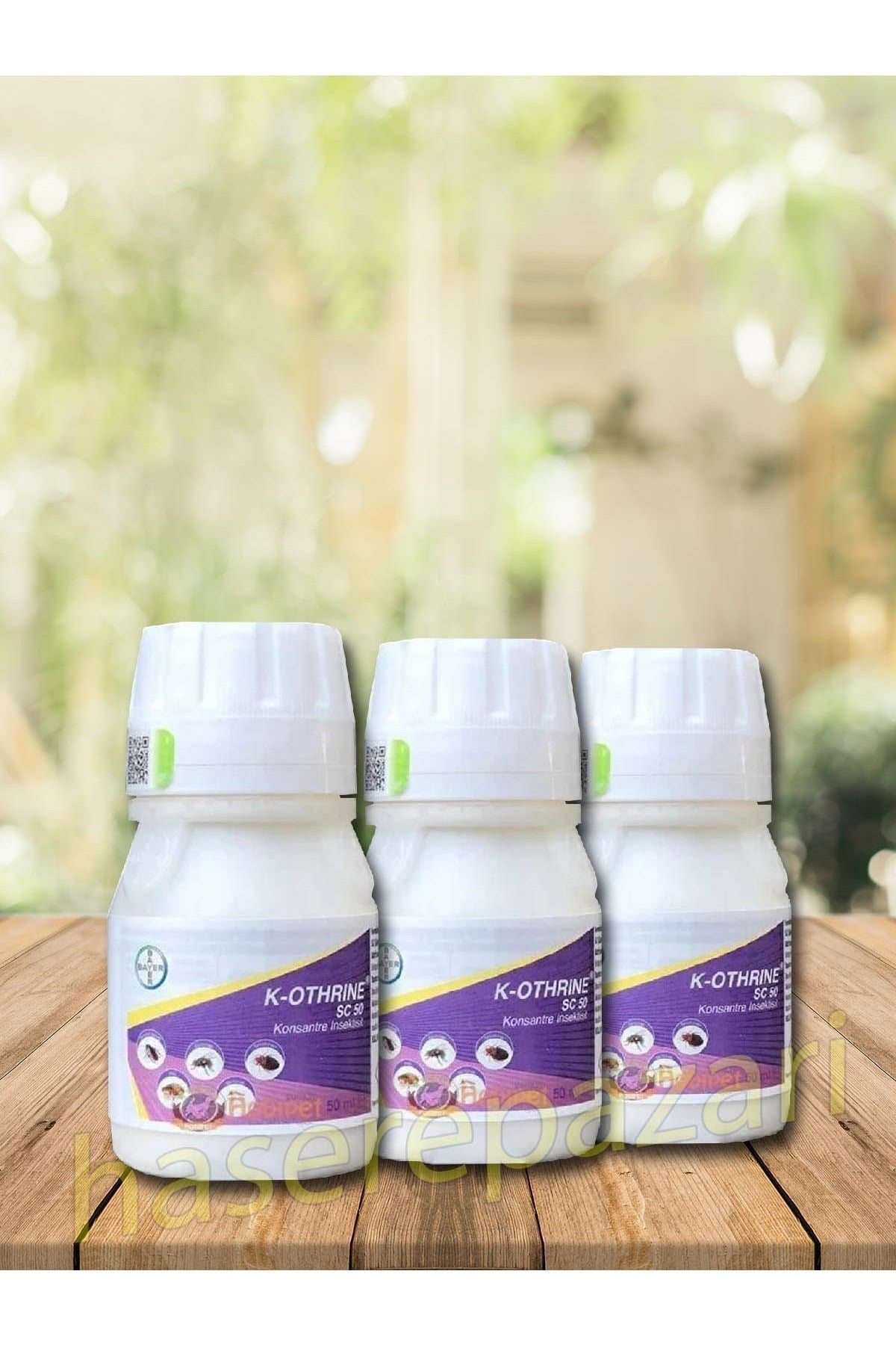 3'lü K-othrine Envu Sc50 50cc Konsantre Genel Haşere Ilacı