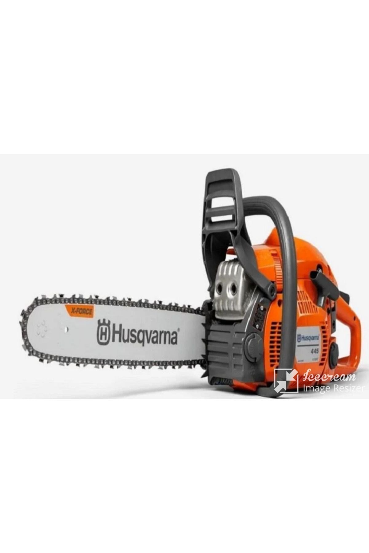 445 Benzinli Motorlu Testere 45 Cm Pala 325-36 Diş Zincir 2,8 Hp Orijinal Isveç Üretimidir