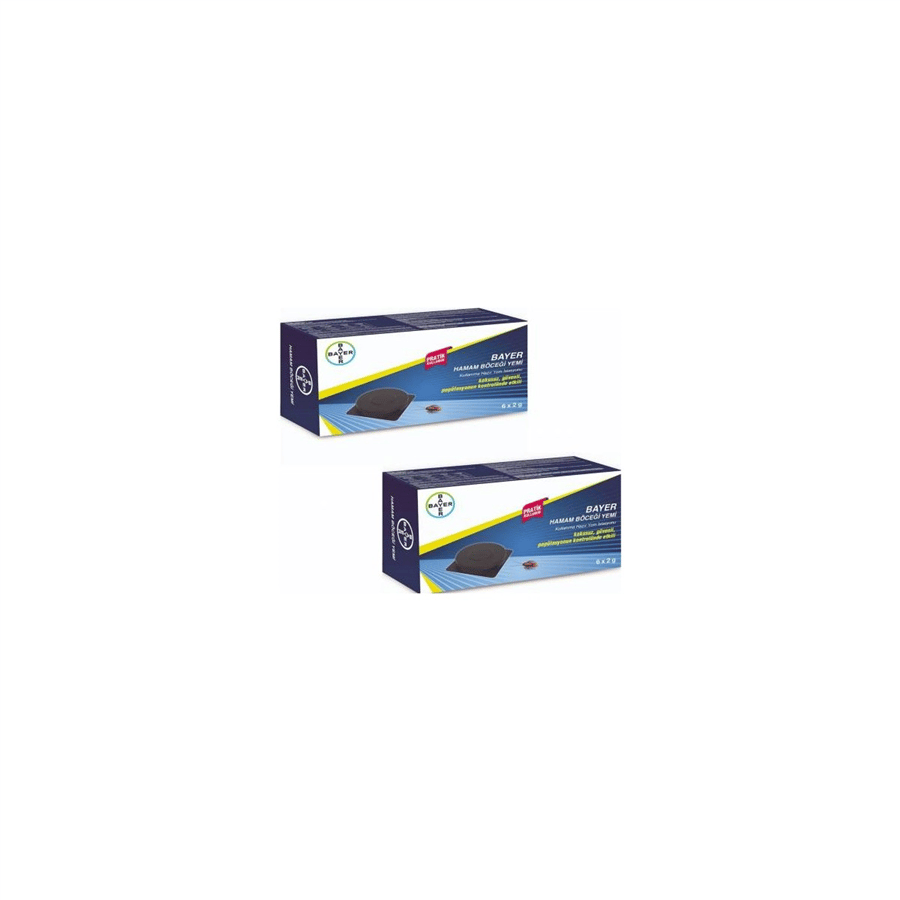 Bayer Hamam Böceği Yemi (6 x 2 gr ) x 2 Paket
