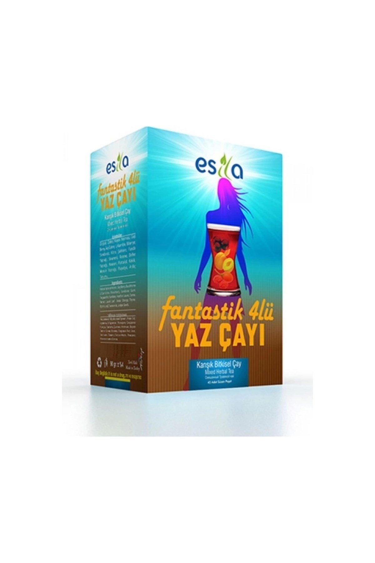 Fantastik Dörtlü (yaz Çayı) Karışık Bitkisel Çayı 45 Li 90 Gr
