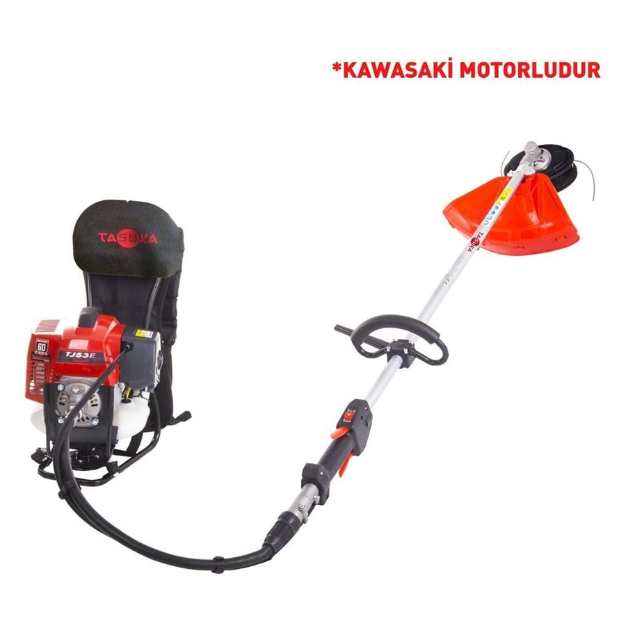 Kawasaki TJ53E Motorlu Tasuka BG520 Sırt Tırpan 3 Hp