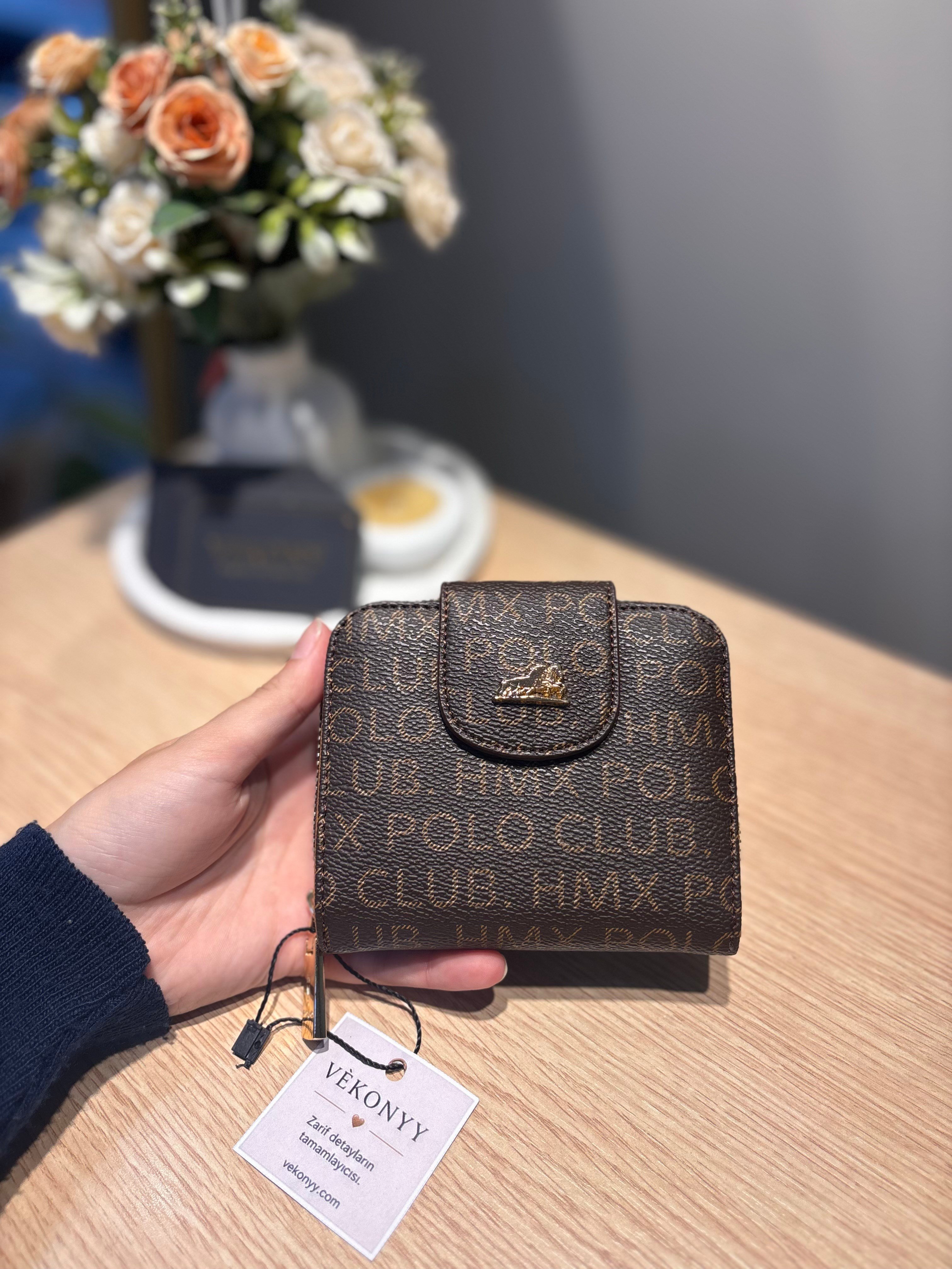 HMX Polo Cüzdan Acı Kahve