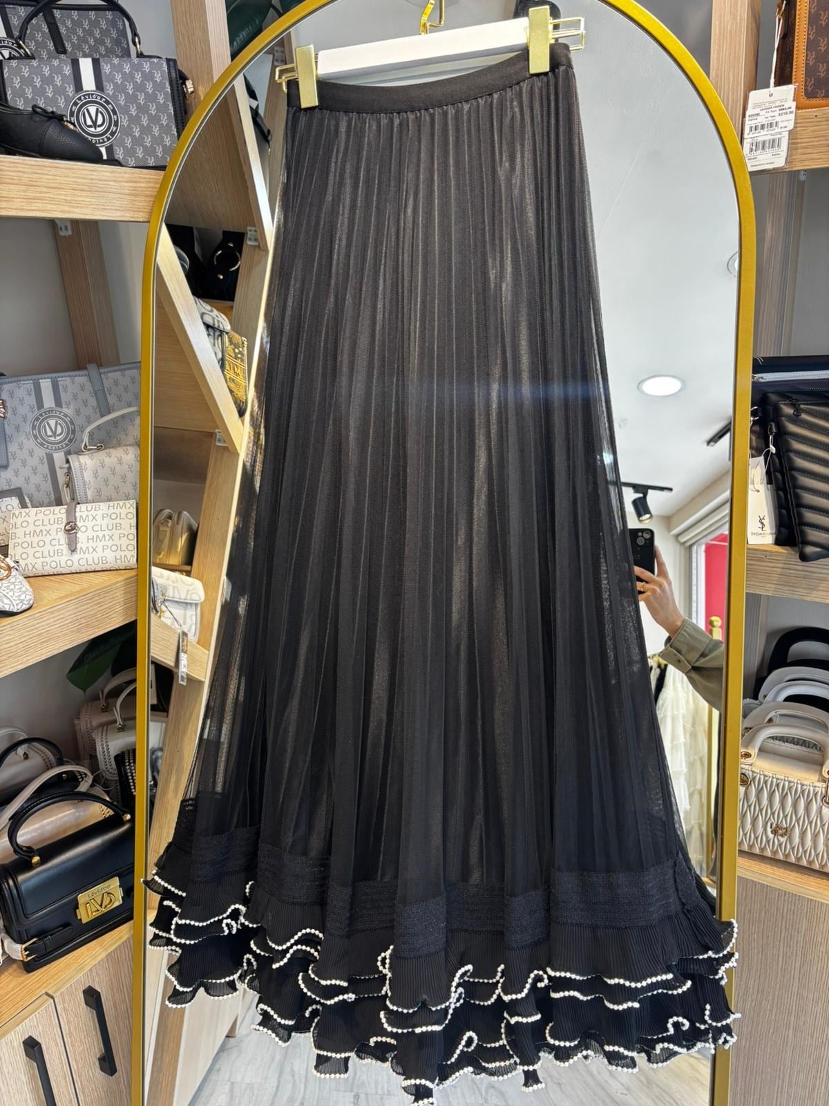 Noir Pearl Etek  Siyah