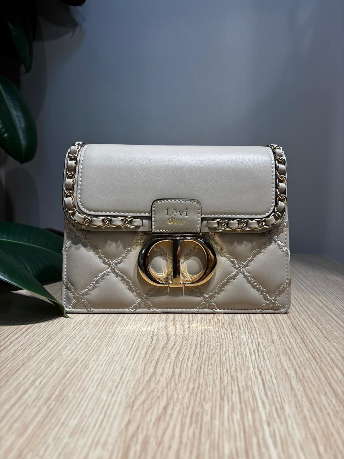 Vizon Örgü Kapak Model Omuz Çantası