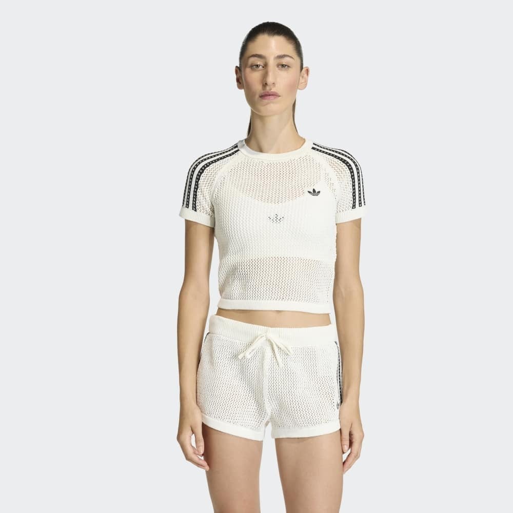adidasKE0200LCROCHET TEE