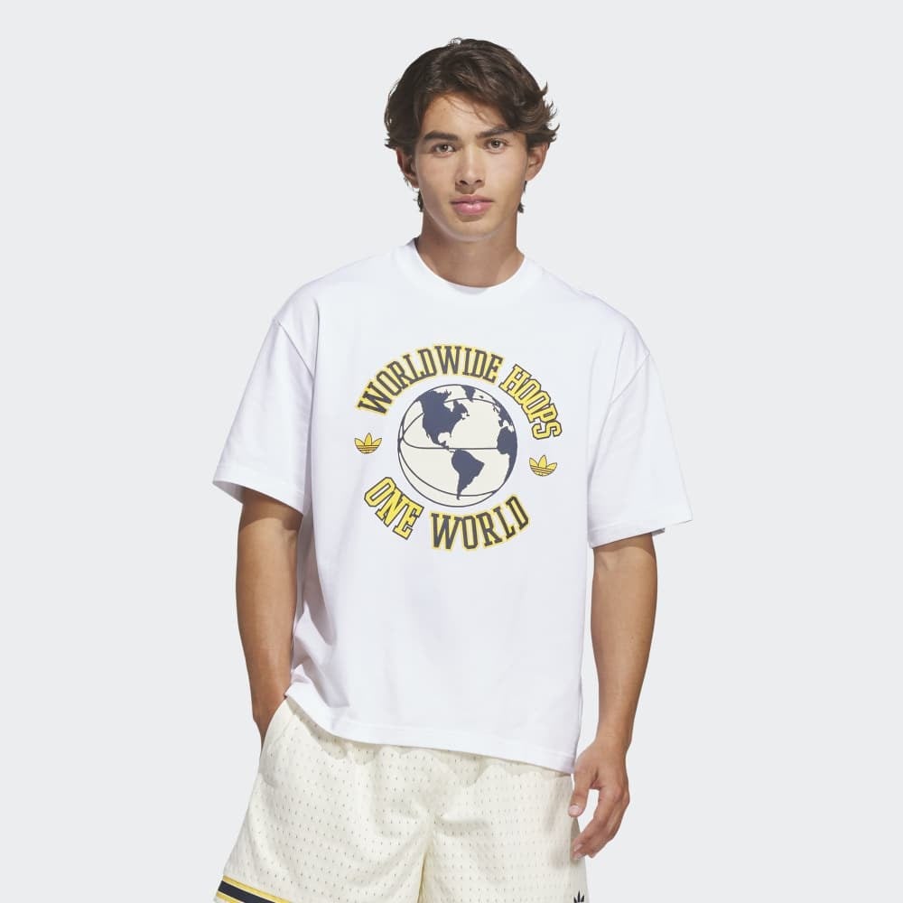adidasKS8208LWWH GLOBAL TEE