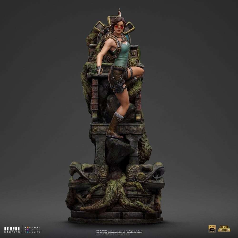 Lara Croft Deluxe Figür - Tomb Raider Figür - Art Scale 1/10 - Iron Studios