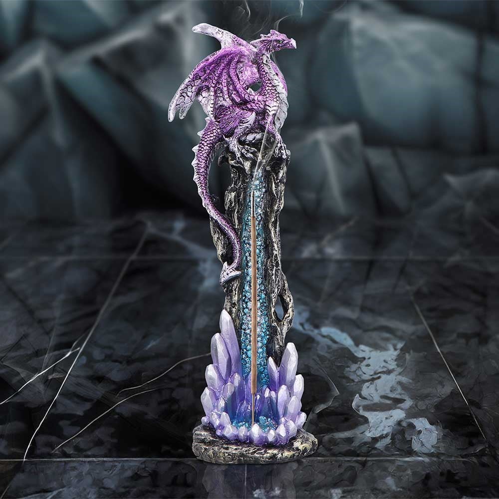 Mythic Crystal Incense Holder 27cm