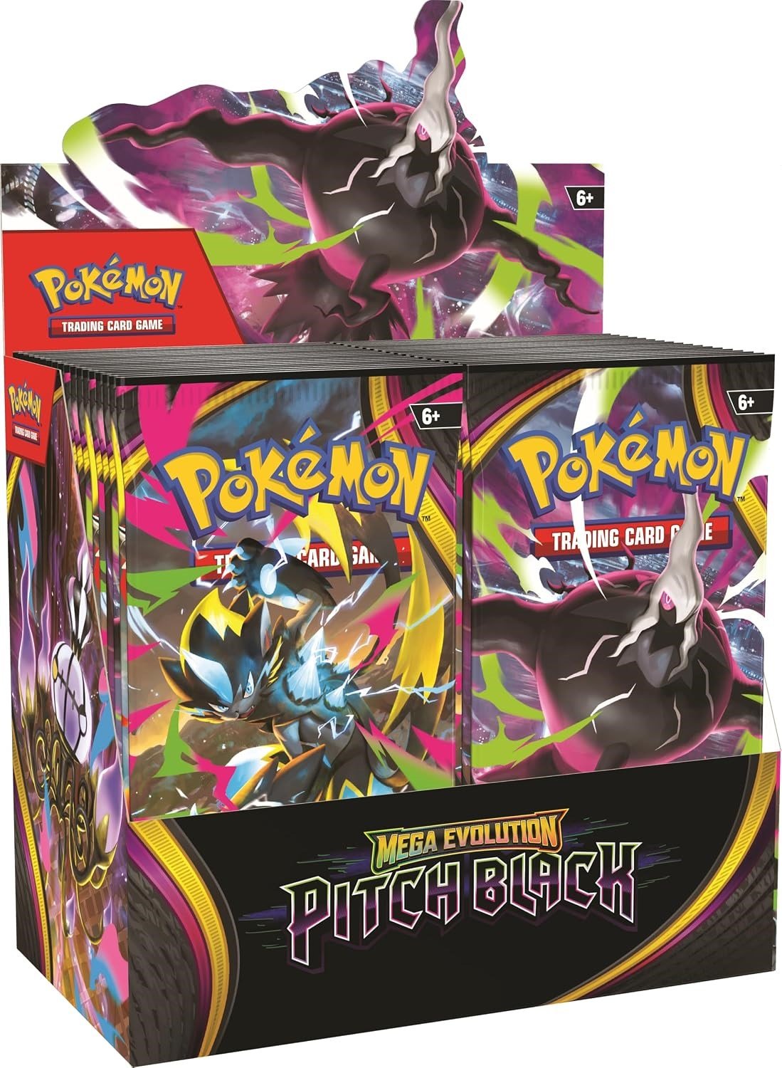 Pokemon TCG Mega Evolution - Pitch Black Booster Display Box