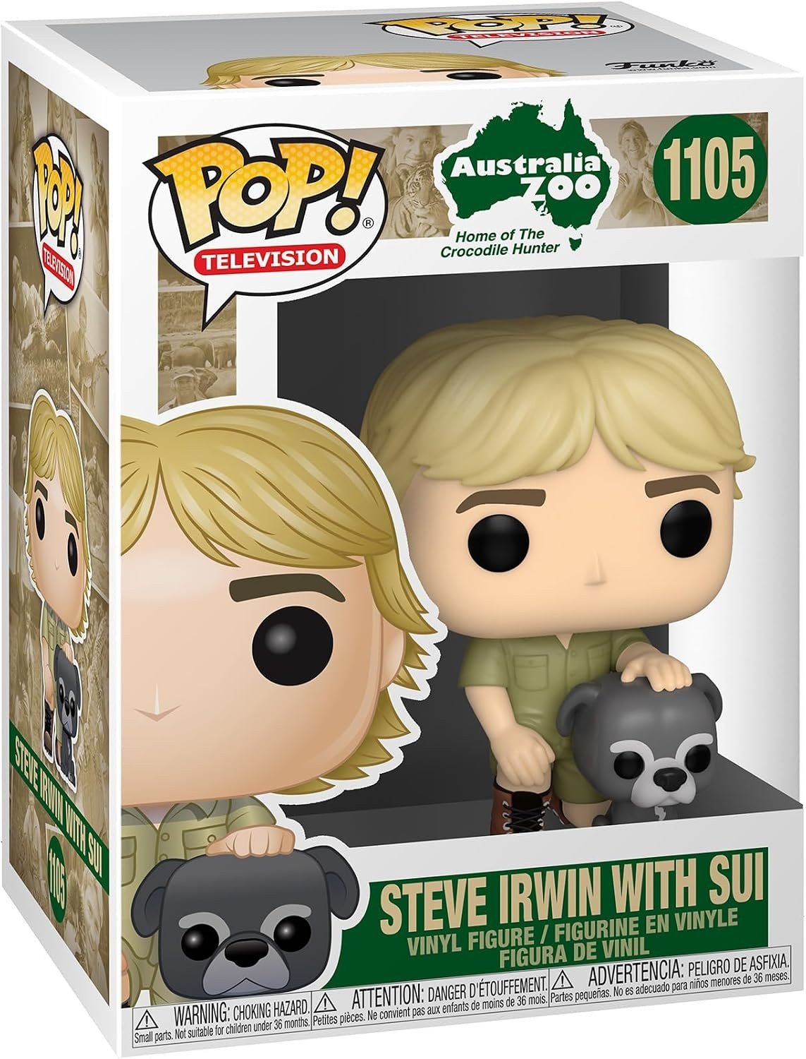 Pop! Steve Irwin with Sui #1105