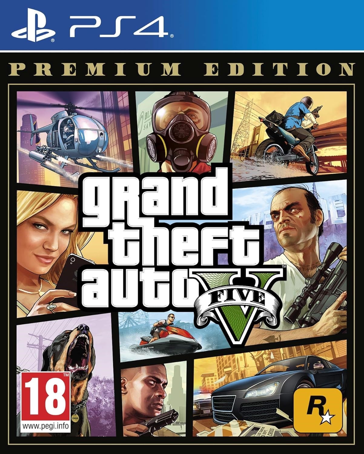 PS4 GTA V PREMIUM EDITION