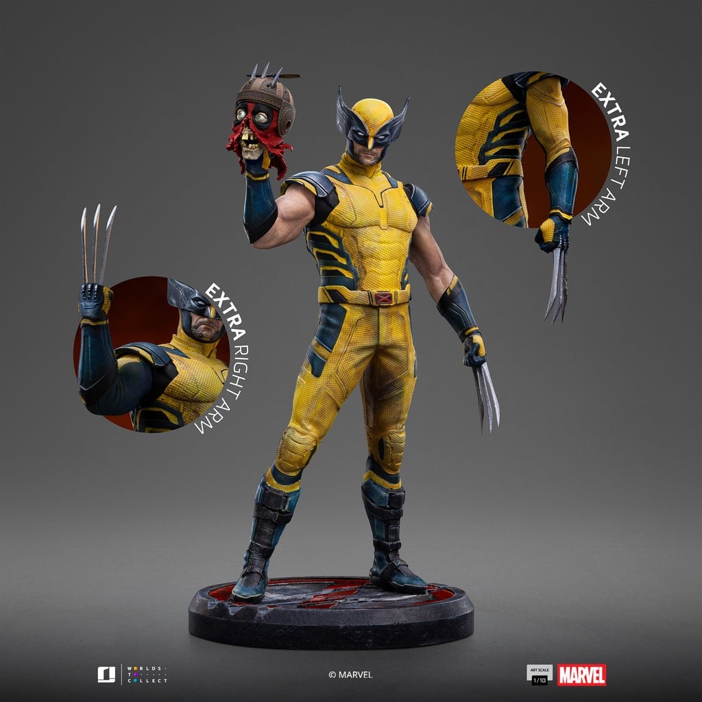 Wolverine Figür - Deadpool & Wolverine Figür - Art Scale 1/10 - Iron Studios