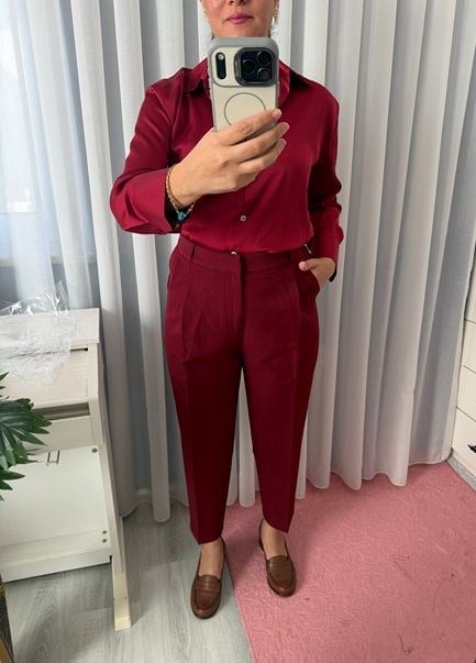 CİGARETTE PANTOLON BORDO