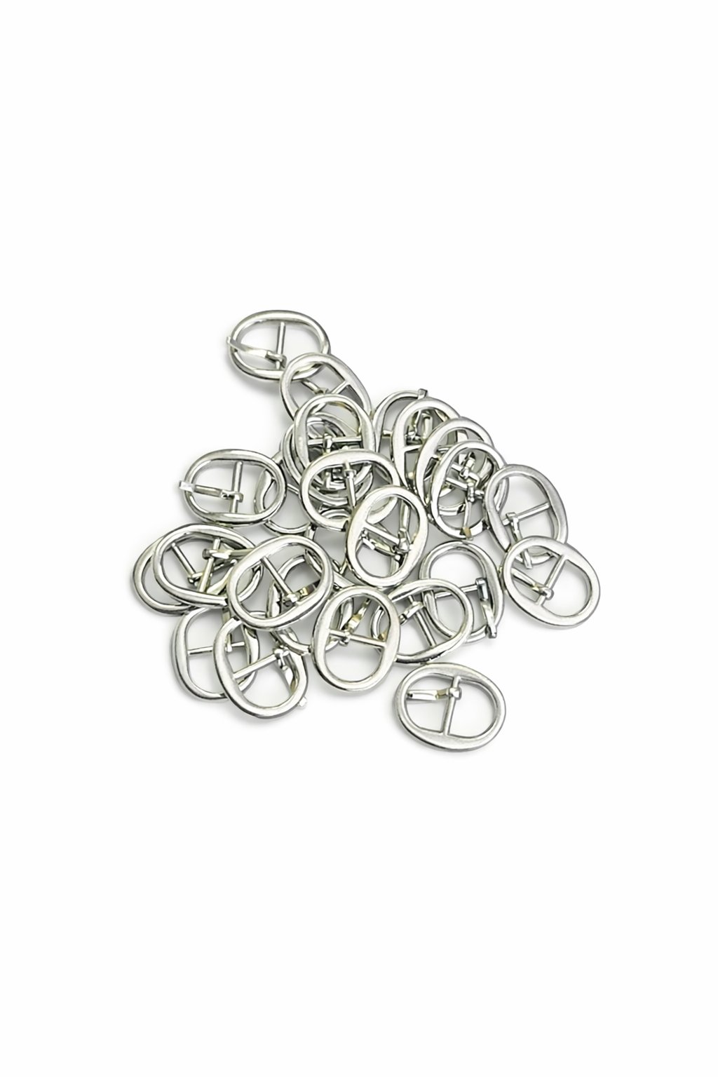 10 Adet 22 mm Metal Pin Tokalı Çanta Saat Tokası Gümüş, Oval Metal Çanta Tokası, 18x22 mm Çanta Aksesuarı Hobi Malzemesi, DIY Çanta Yapımı İçin Gümüş Metal Toka