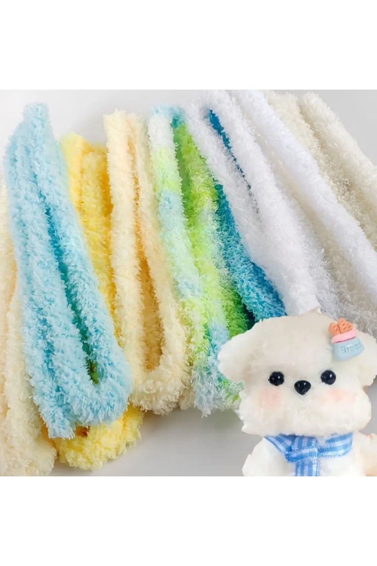 10 adet karışık Peluş Şönil, Yapboz şönil İp, Peluş Oyuncak Kendin Yap, Telli Boru Temizleme