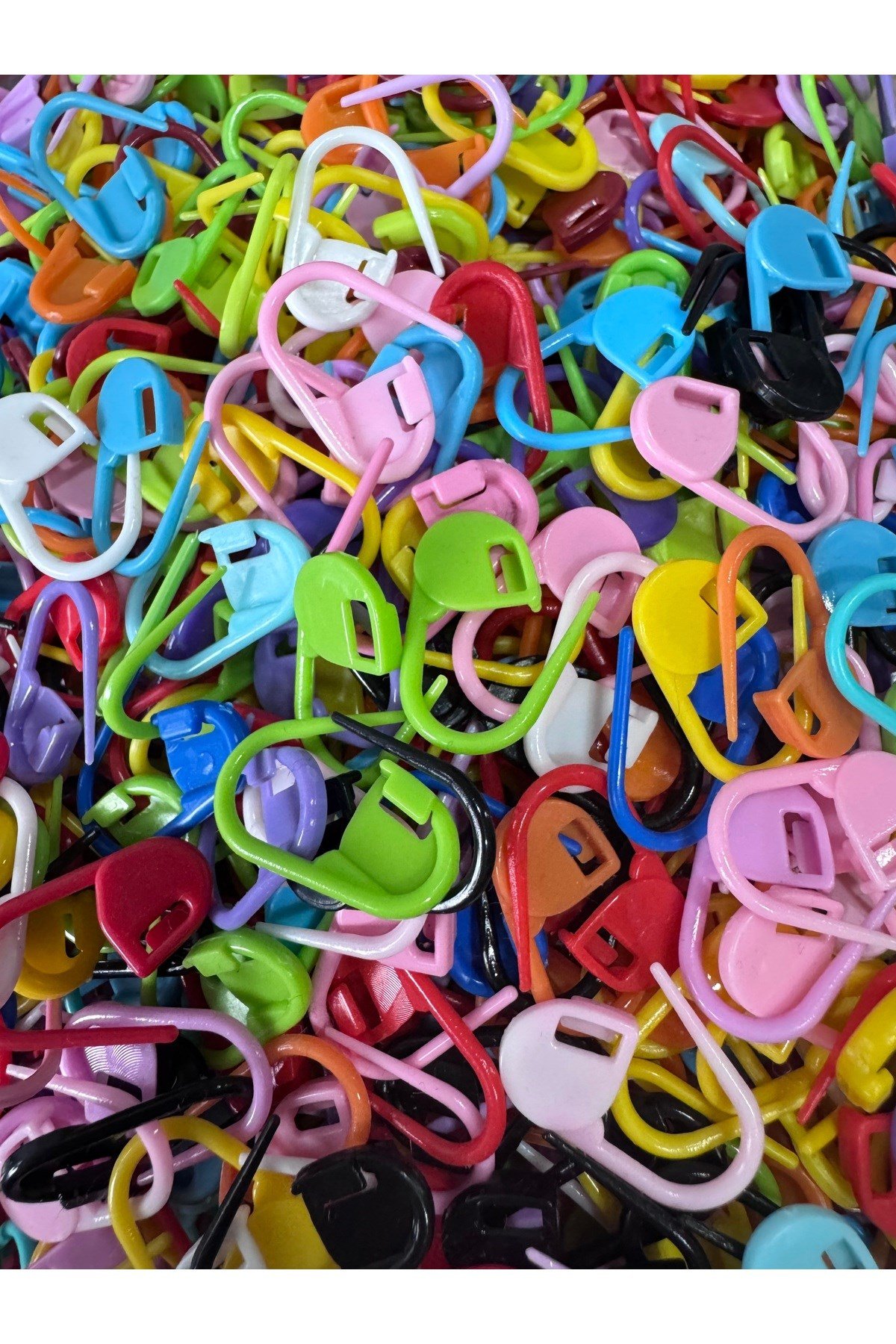 100 ADET Plastik İlmek Belirleyici Çengelli İğne
