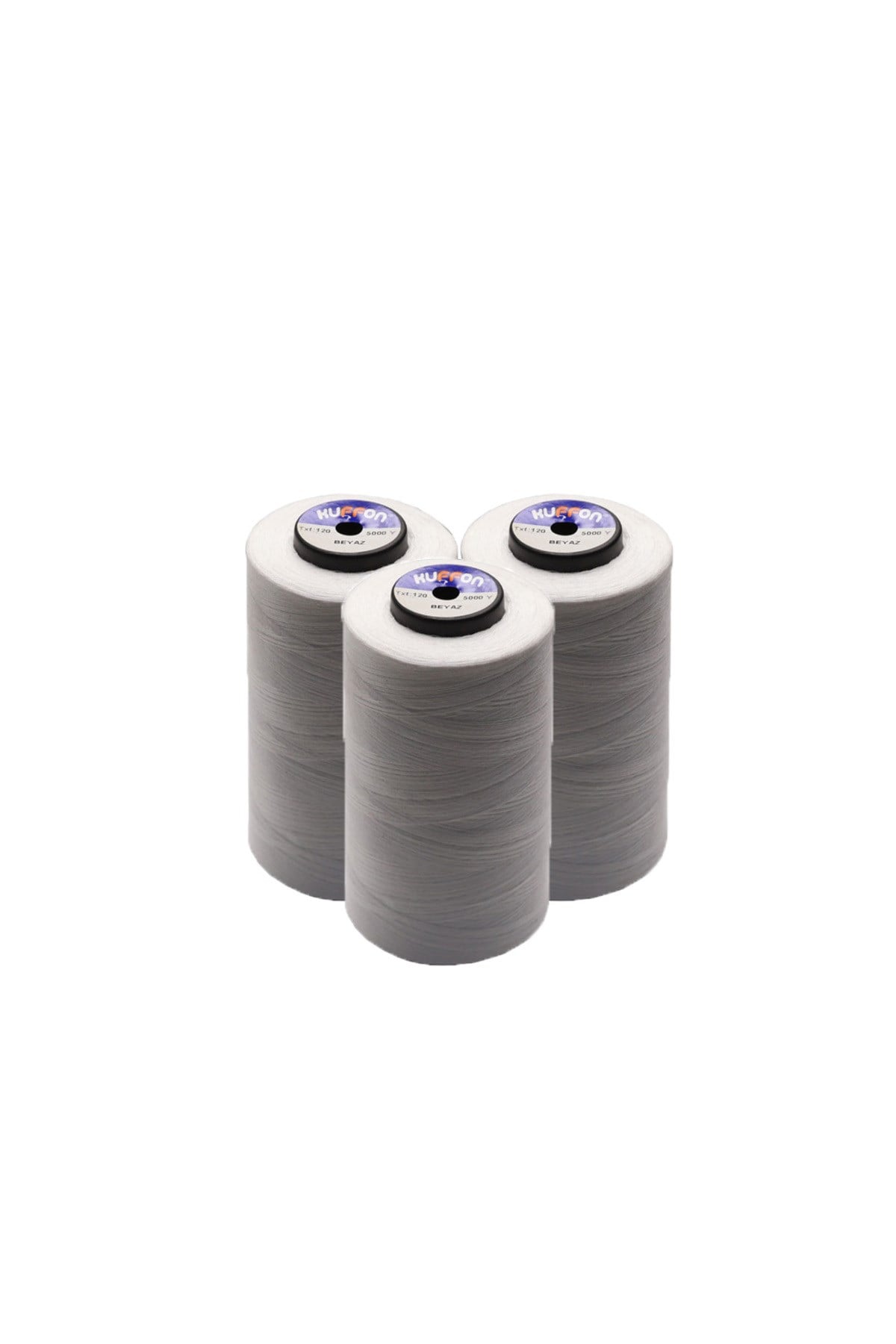 3 'lü Set Dikiş Ipliği 120 No 5000m Polyester