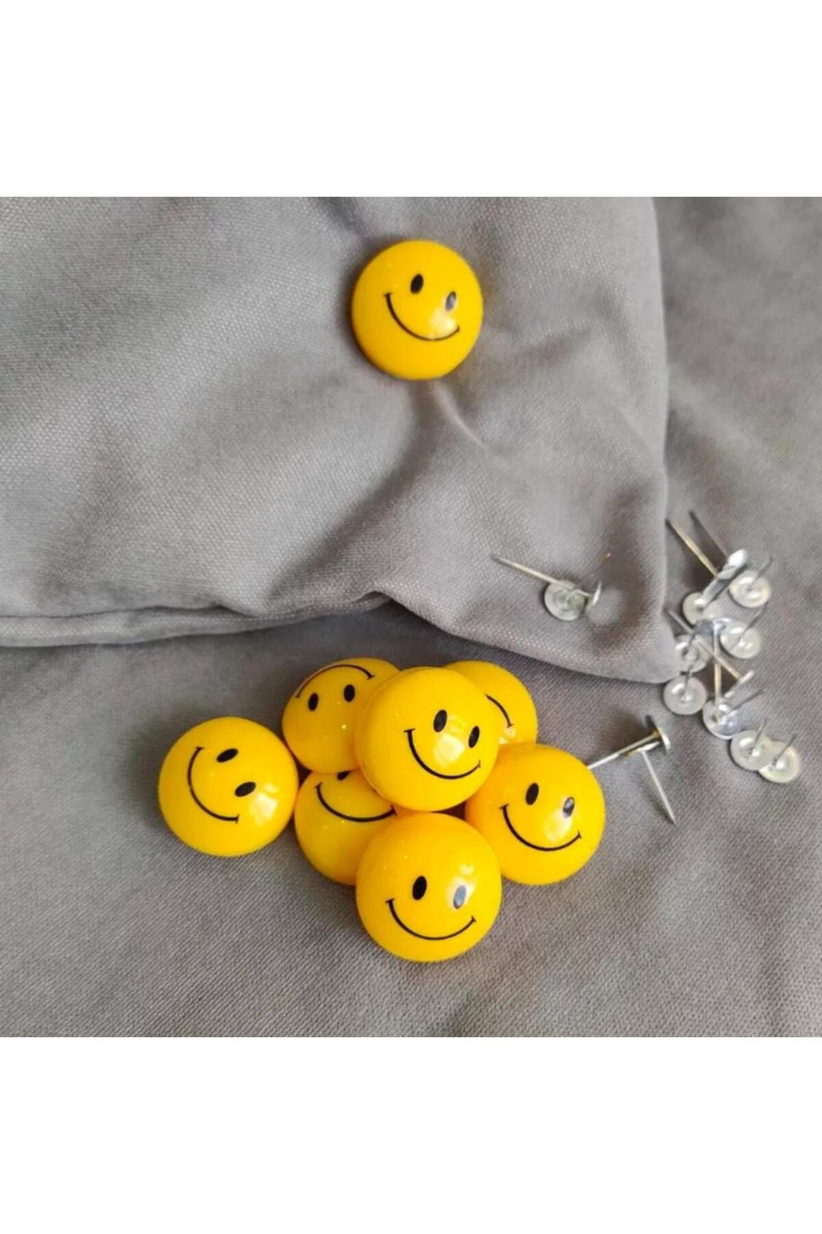 6 Adet Emoji Gülen Surat Desen Yorgan Kılıfı Tutucu Sabitleyici Yastık Nevresim Örtü Düzenleyici