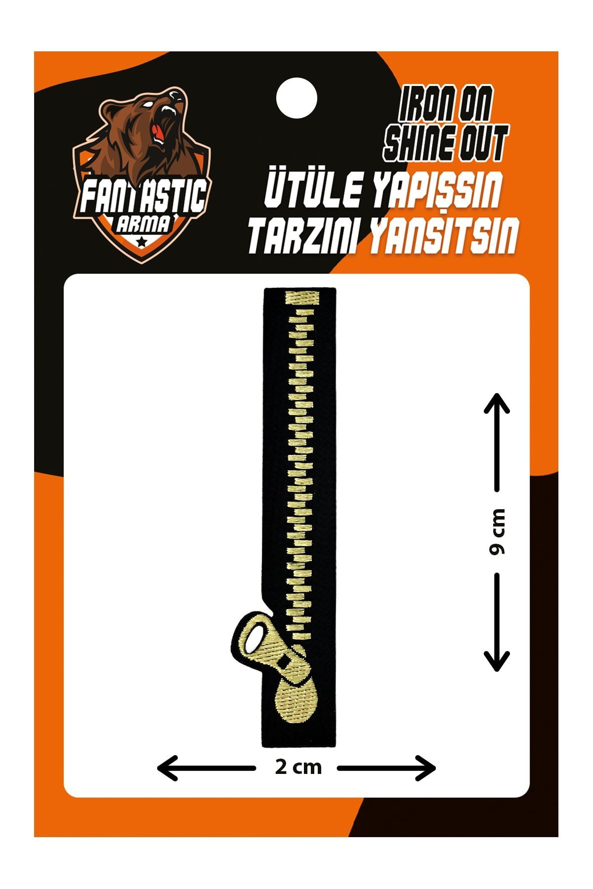A35-255-v5 Ütü Ile Yapışan Dokuma Arma