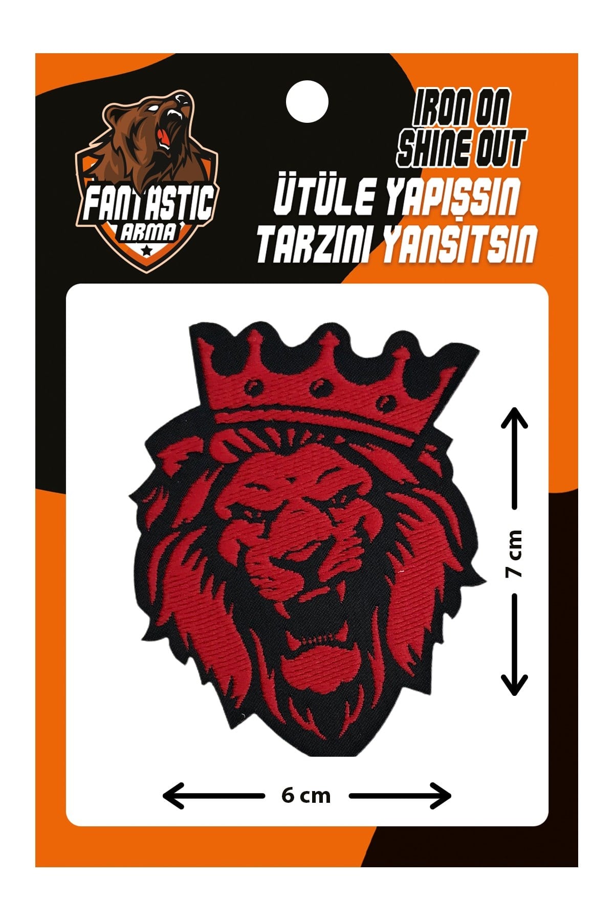 A70-148-v1 Ütü Ile Yapışan Dokuma Arma