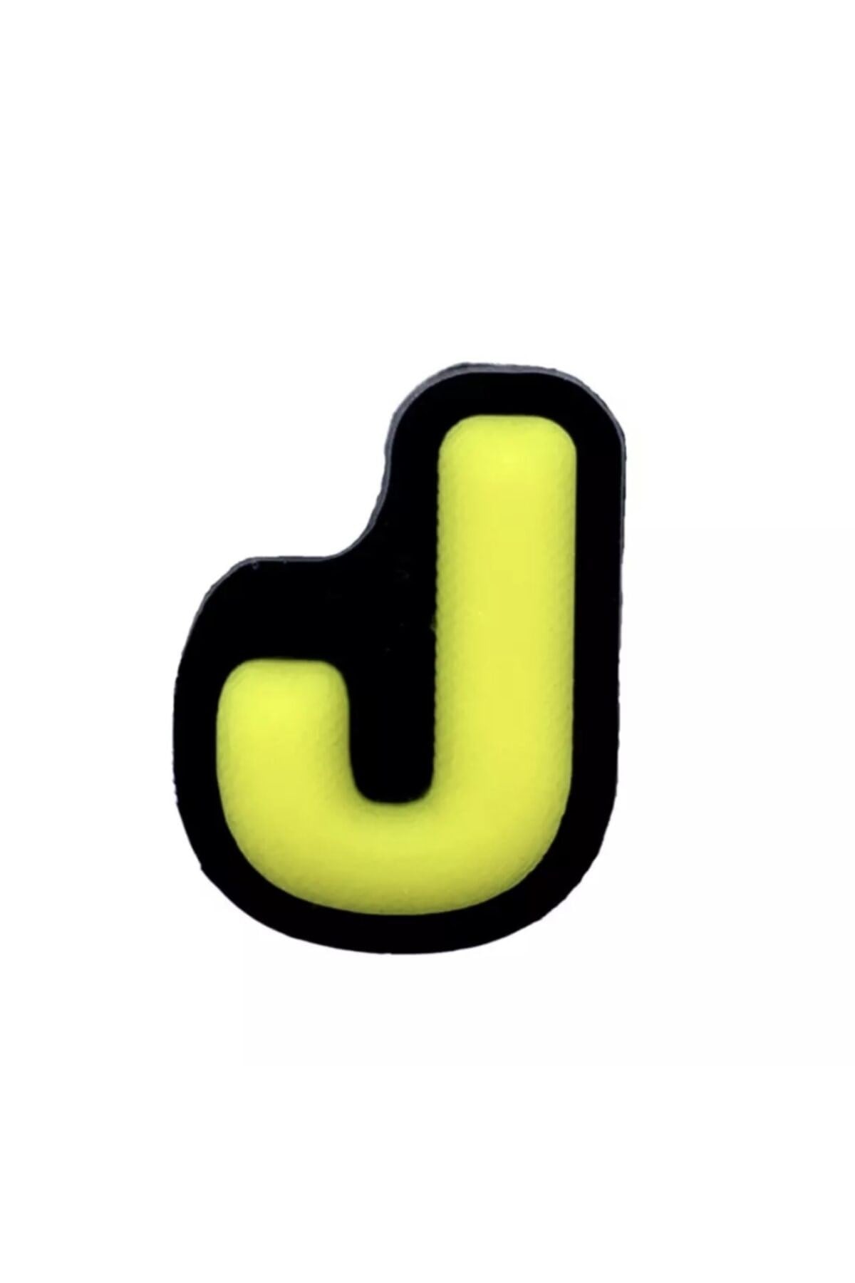 Crocs Jibbitz Terlik Süsü Renkli Harfler J