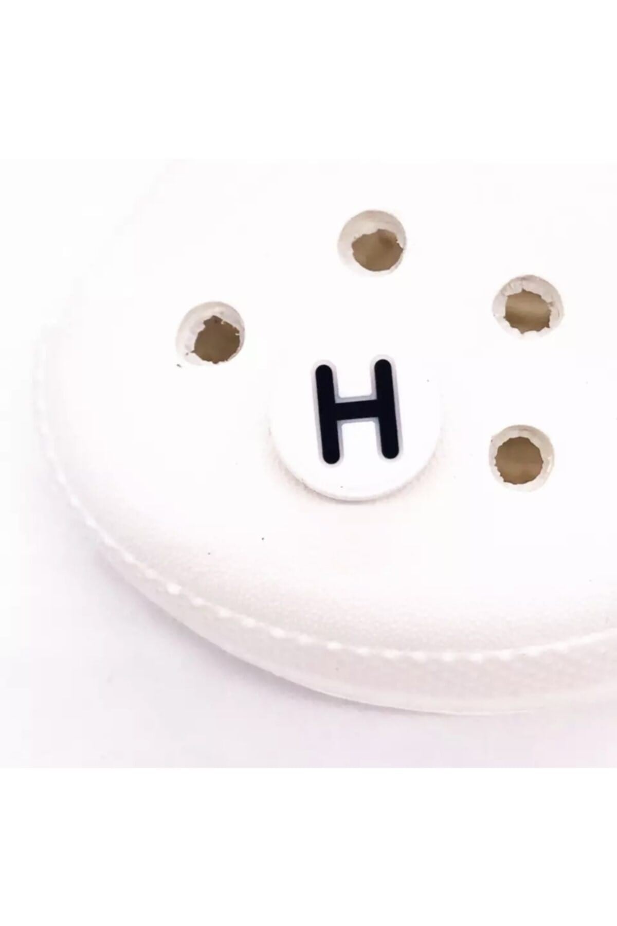 Crocs Jibbitz Terlik Süsü Yuvarlak Harfler H