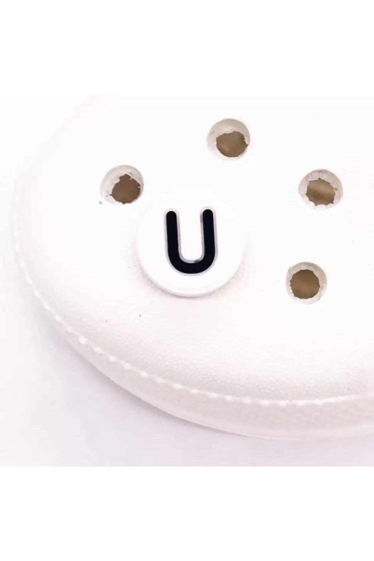Crocs Jibbitz Terlik Süsü Yuvarlak Harfler U