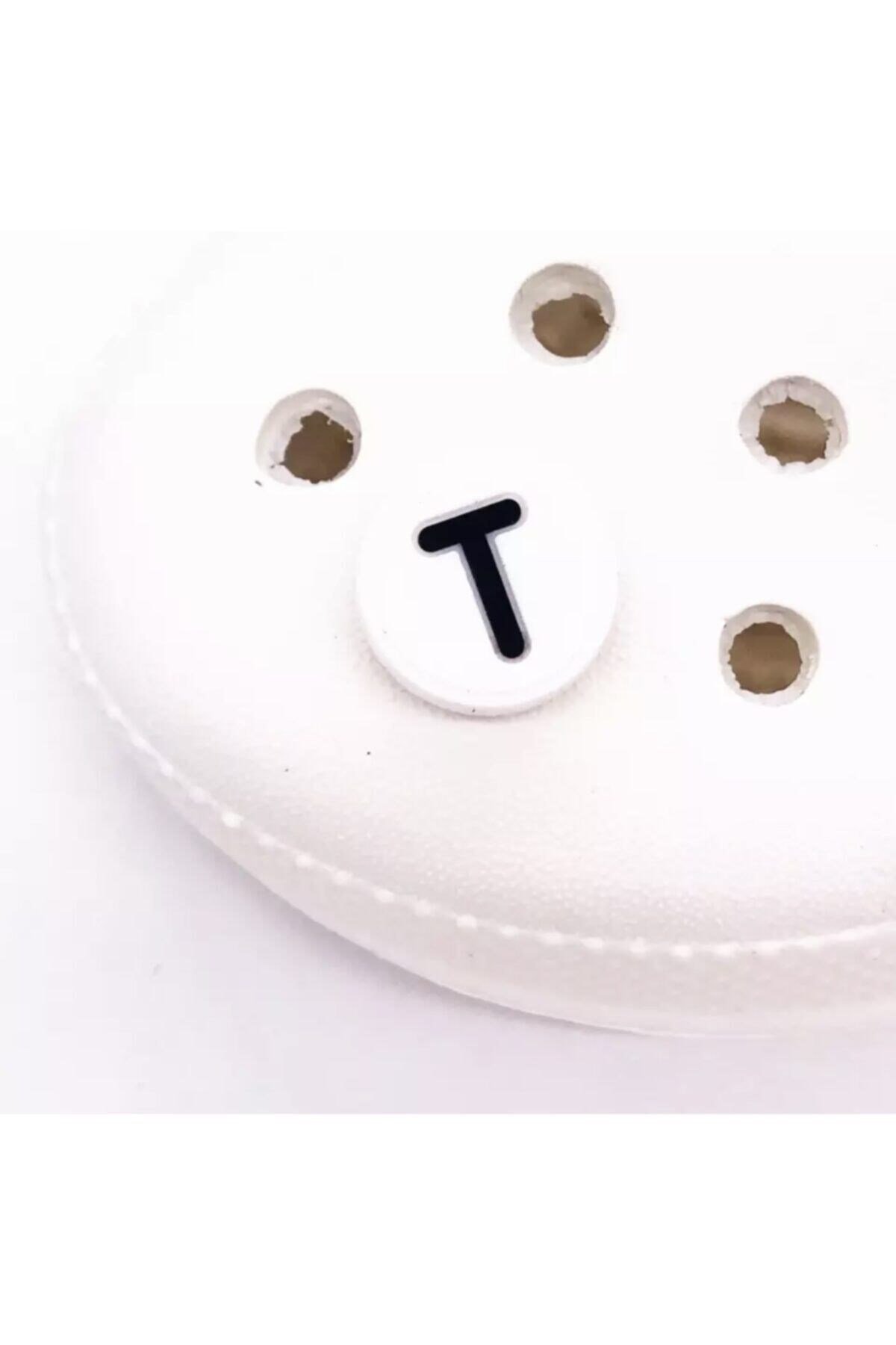 Crocs Jibbitz Terlik Süsü Yuvarlak Harfler T
