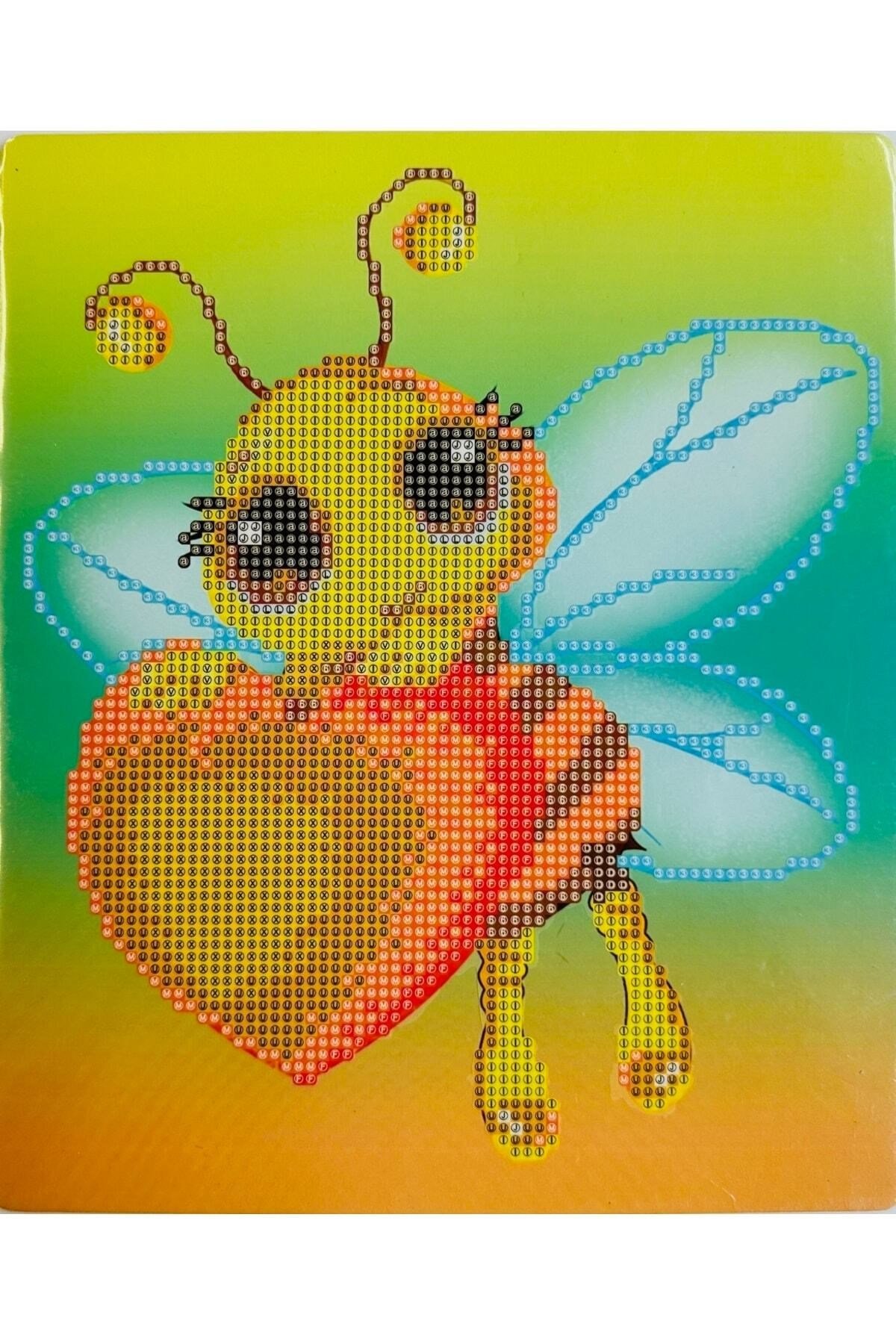 Dıy Boncuk Taş Elmas Mozaik Goblen Kit 25x21cm Ja20367