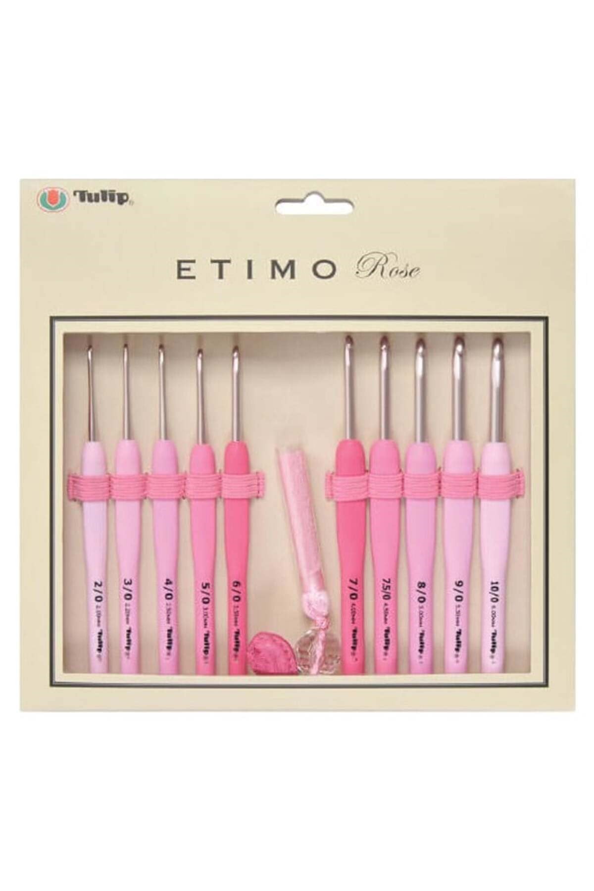 Etimo Rose Pembe 10' lu Tığ Seti