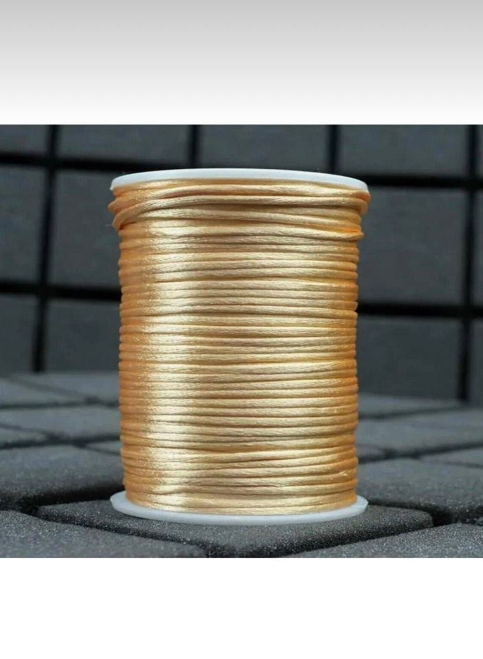 Floş İp, Sıçan Kuyruğu, Bileklik İpi Kolye İpi, Gelinlik İpi Nişanlık İpi, Kaftan İpi (2mm 10mt)