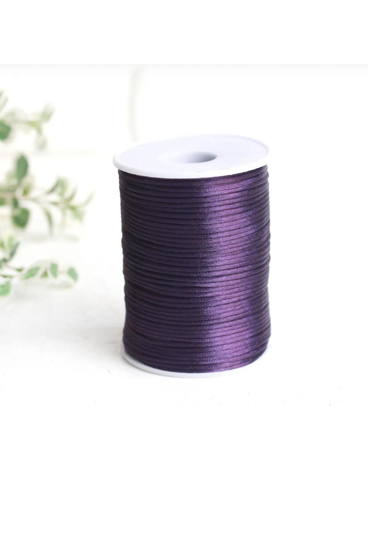 Floş İp, Sıçan Kuyruğu, Bileklik İpi Kolye İpi, Gelinlik İpi Nişanlık İpi, Kaftan İpi (2mm 10mt)