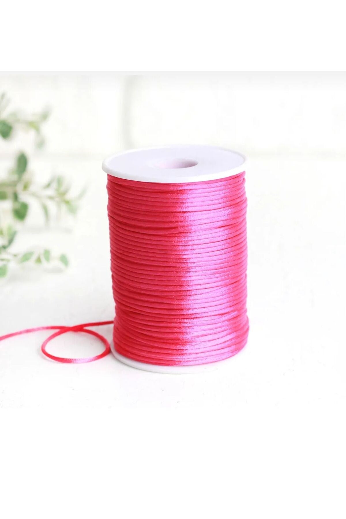 Floş İp, Sıçan Kuyruğu, Bileklik İpi Kolye İpi, Gelinlik İpi Nişanlık İpi, Kaftan İpi (2mm 10mt)
