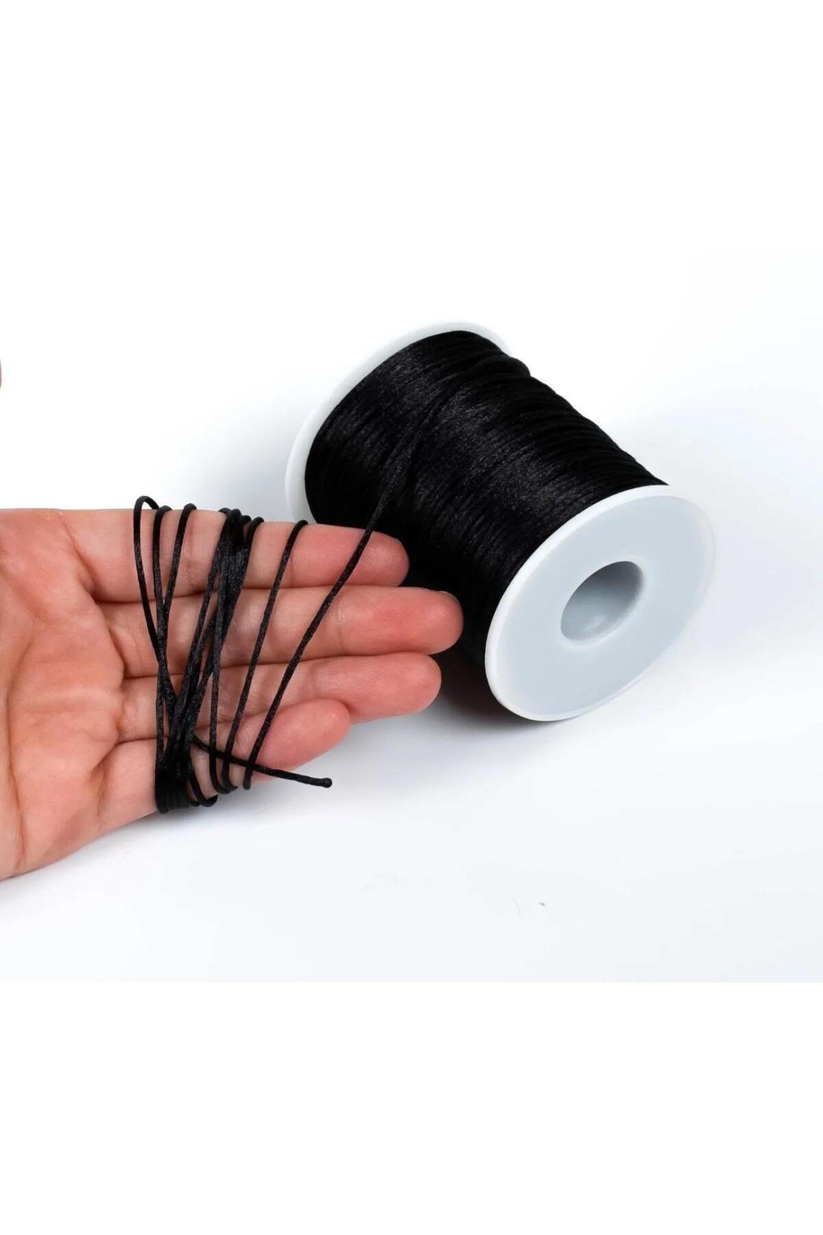 Floş İp, Sıçan Kuyruğu, Bileklik İpi Kolye İpi, Gelinlik İpi Nişanlık İpi, Kaftan İpi (2mm 10mt)