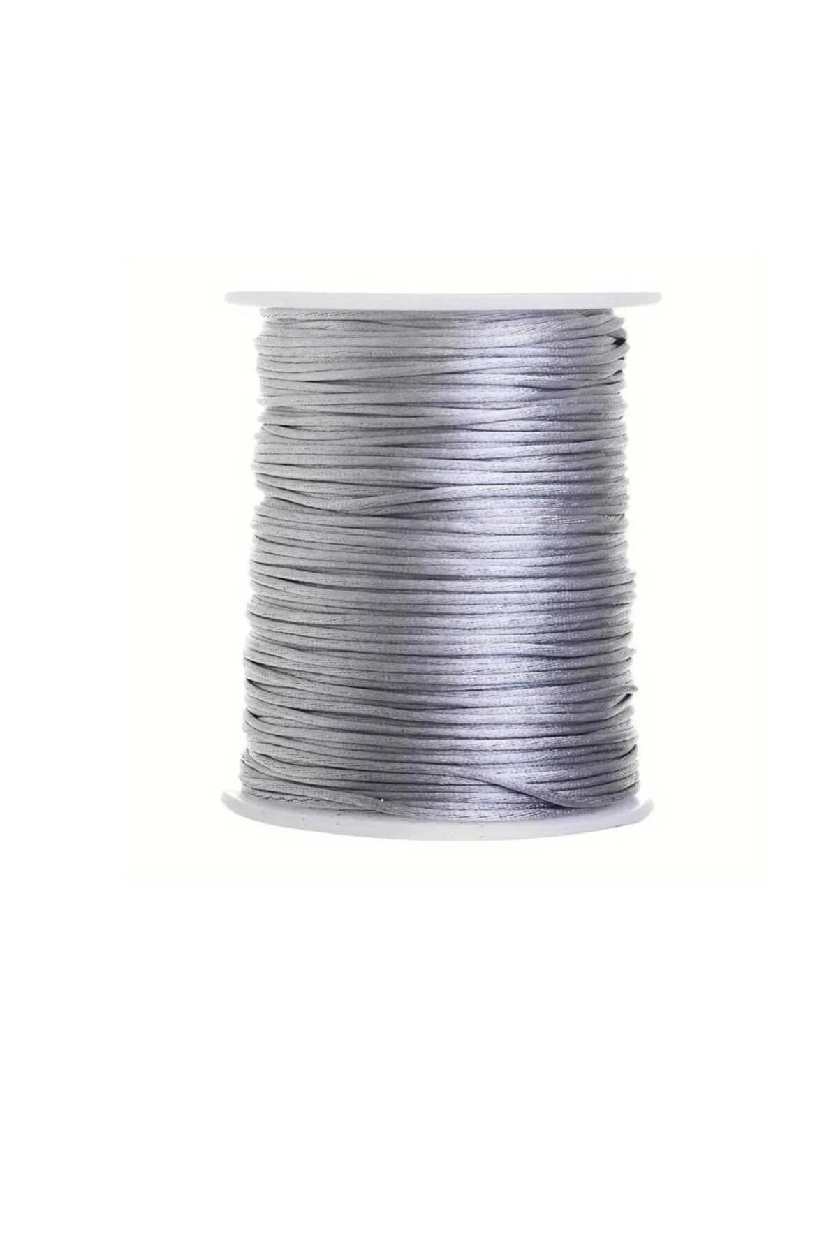 Floş İp, Sıçan Kuyruğu, Bileklik İpi Kolye İpi, Gelinlik İpi Nişanlık İpi, Kaftan İpi (2mm 10mt)